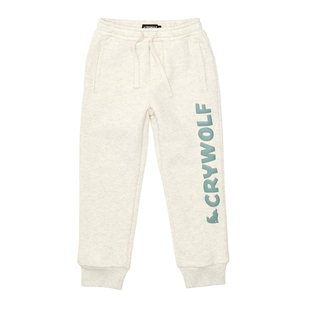 CryWolf CHILL TRACK PANT - Oatmeal