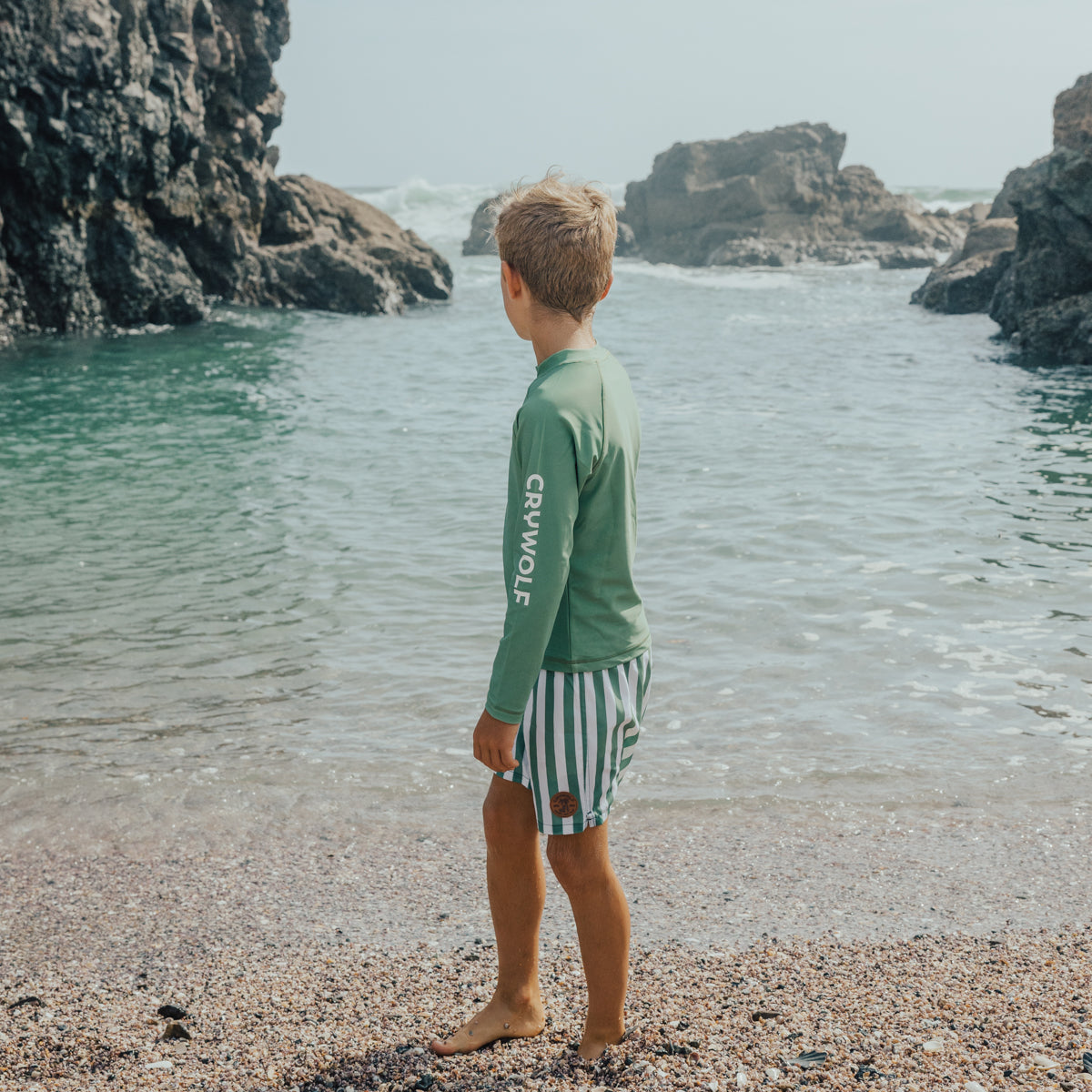 Crywolf Rash Vest Coastal Green