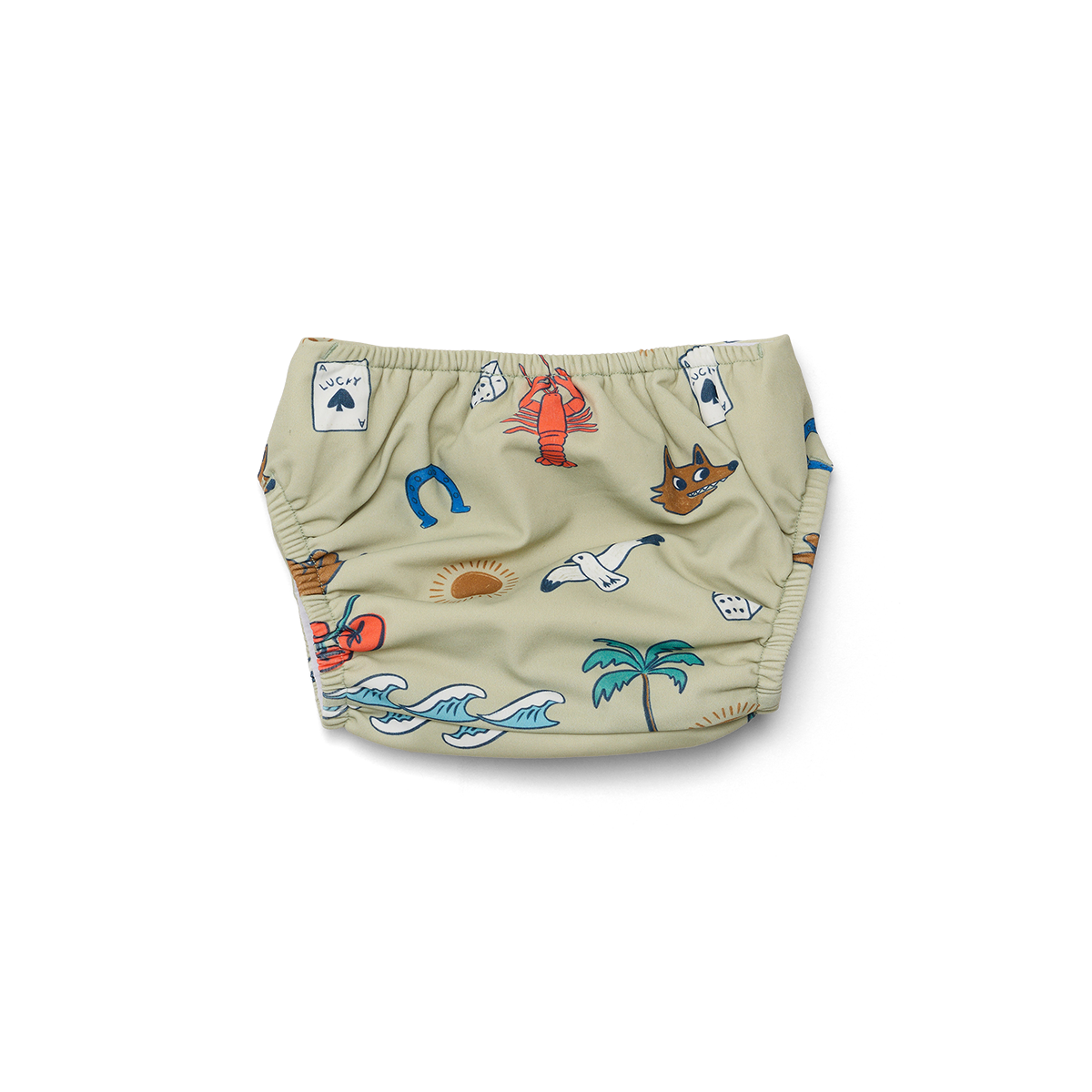 Cry Wolf REUSABLE SWIM NAPPY Lucky Days  Sage