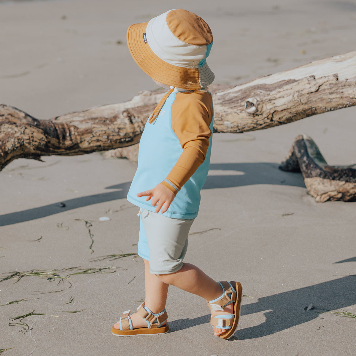 Cry Wolf BABY RASH VEST Ocean Breeze