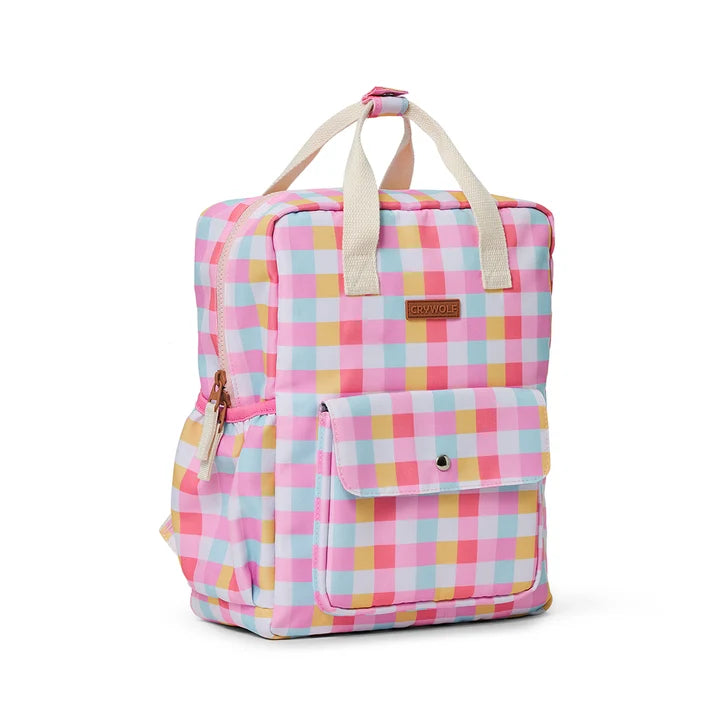CRY WOLF MINI BACKPACK POP GINGHAM