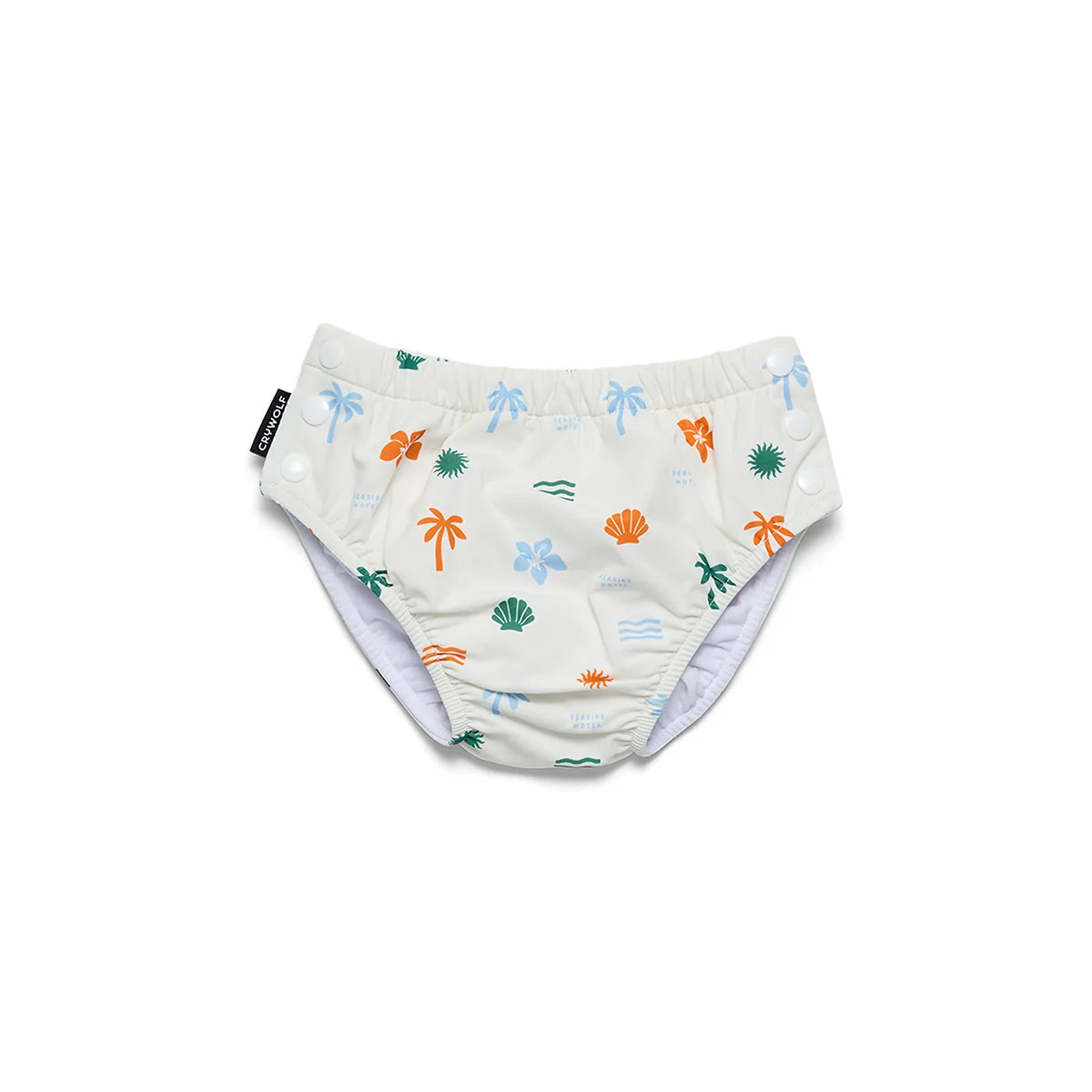 CRY WOLF REUSABLE SWIM NAPPY ON HOLIDAY