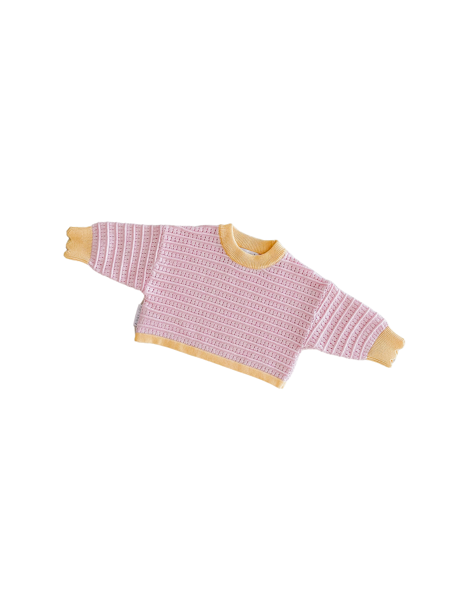 Ziggy Lou Cropped Jumper - Clementine