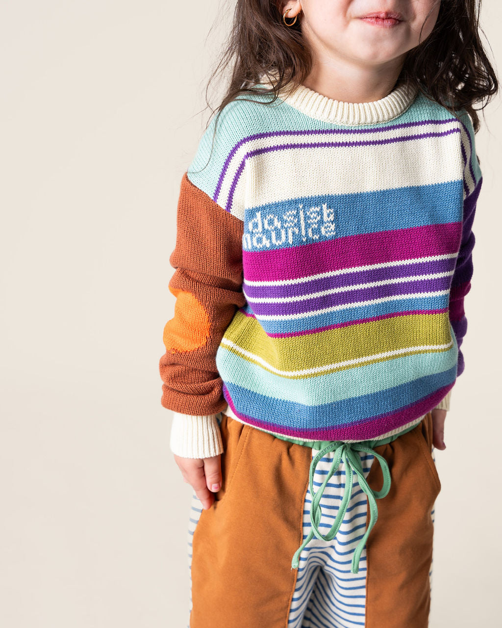 Das Ist Maurice Wide Leg Pants Stripes