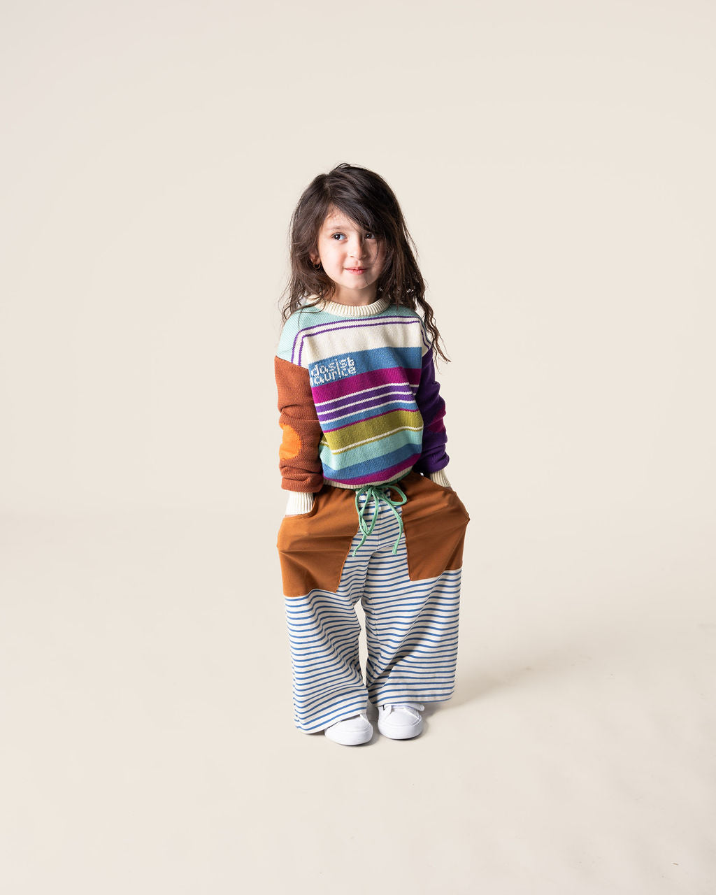 Das Ist Maurice Wide Leg Pants Stripes