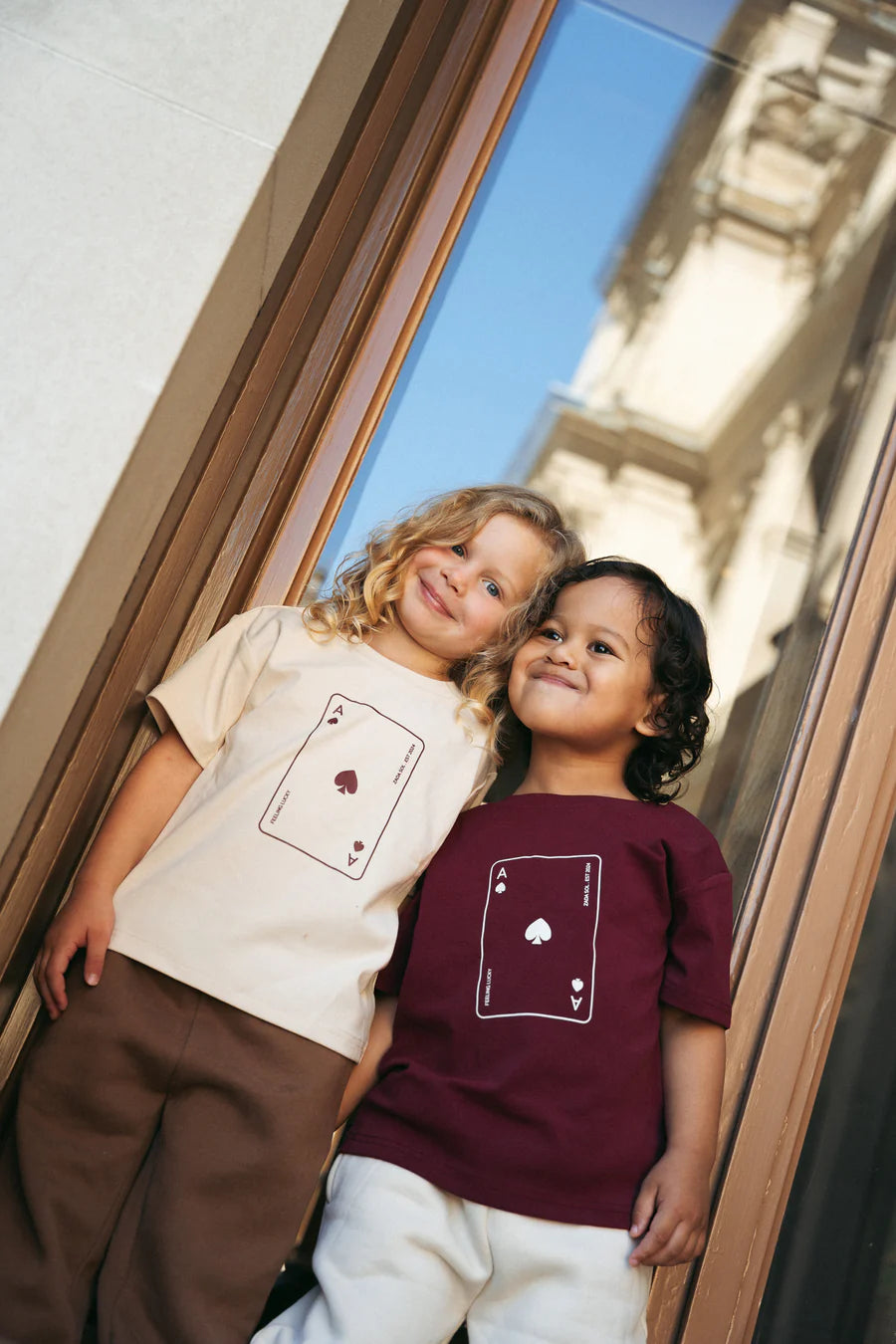 Zada Sol Wander Tee – Burgundy