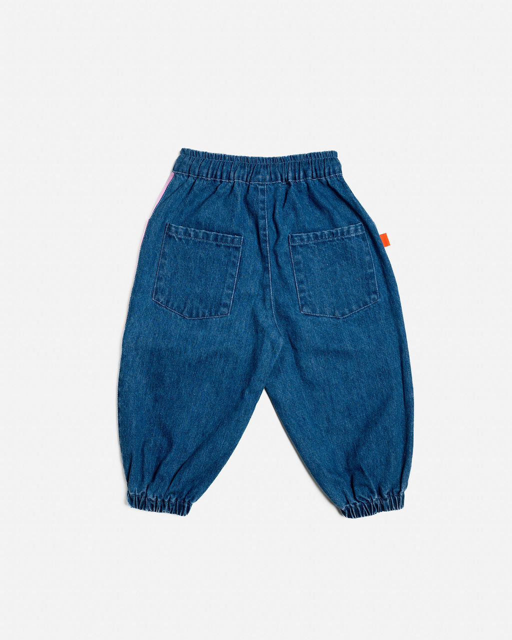 Das Ist Maurice Denim Barrel Pants Colour Block