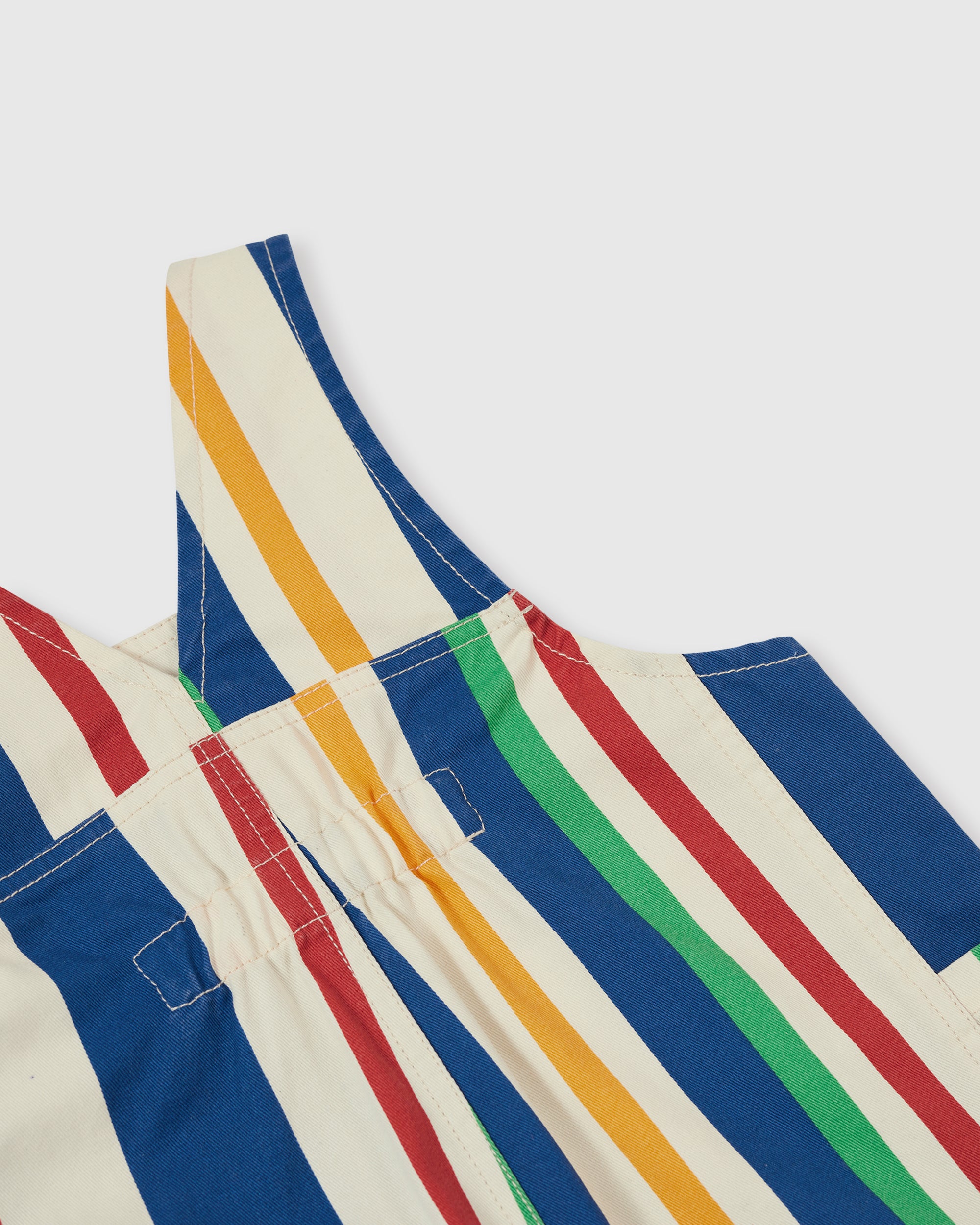 Goldie & Ace 90's Bold Stripe James (Burton) Denim Overalls