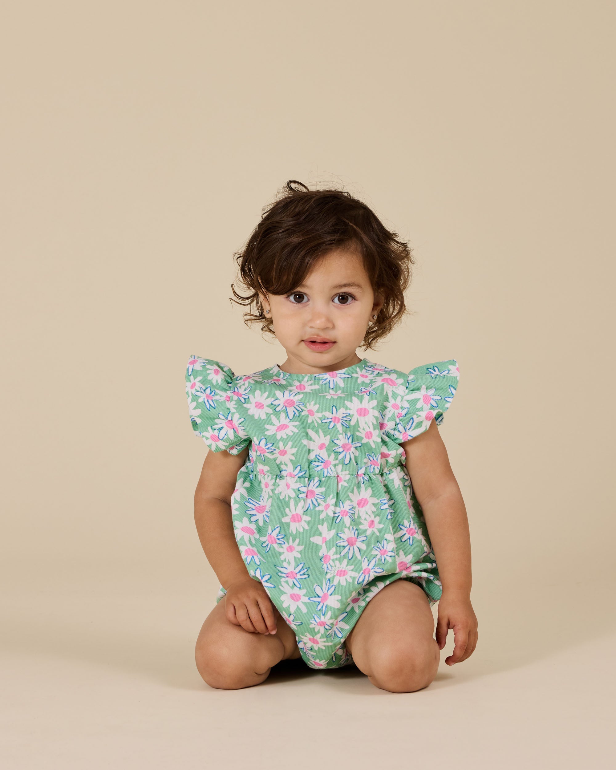 Goldie & Ace Daisy Patch Lani Romper