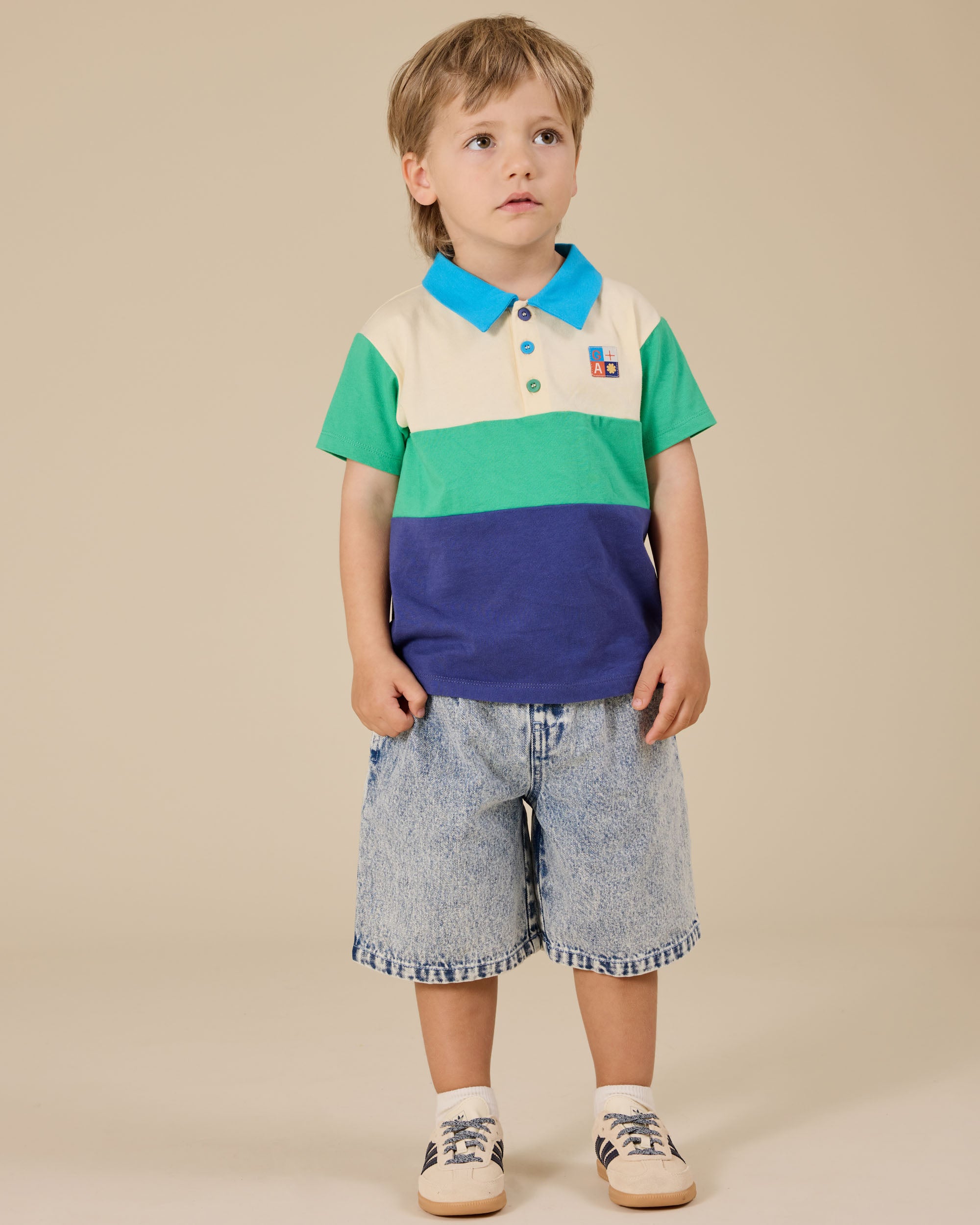 Goldie & Ace Kirby Relaxed Denim Shorts