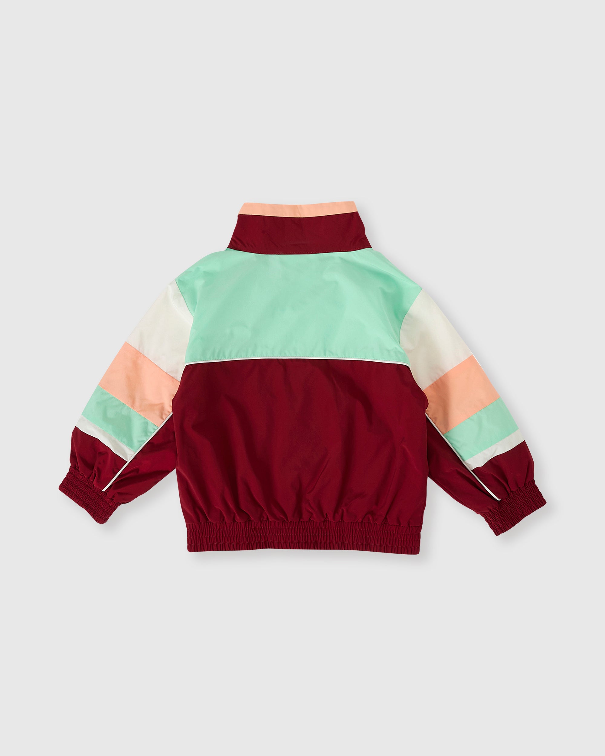 Goldie & Ace Fun Run Retro Spray Jacket Brick/Peapod