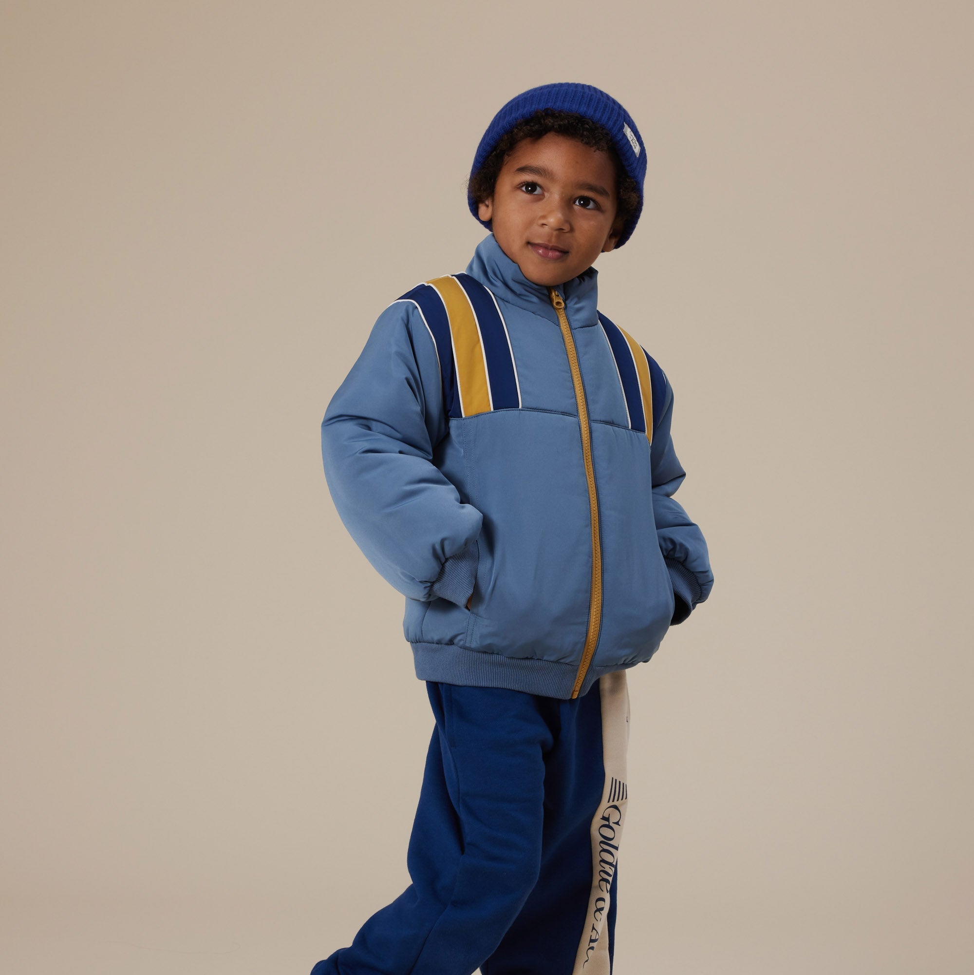 Goldie & Ace Jordan Jacket - Duck Egg Golden