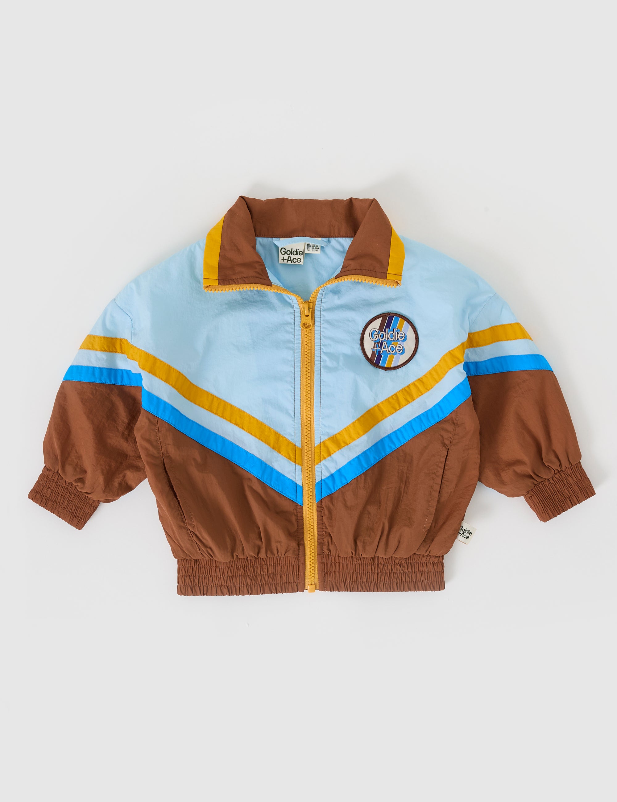 Goldie & Ace Retro Lightweight Spray Jacket - Brown