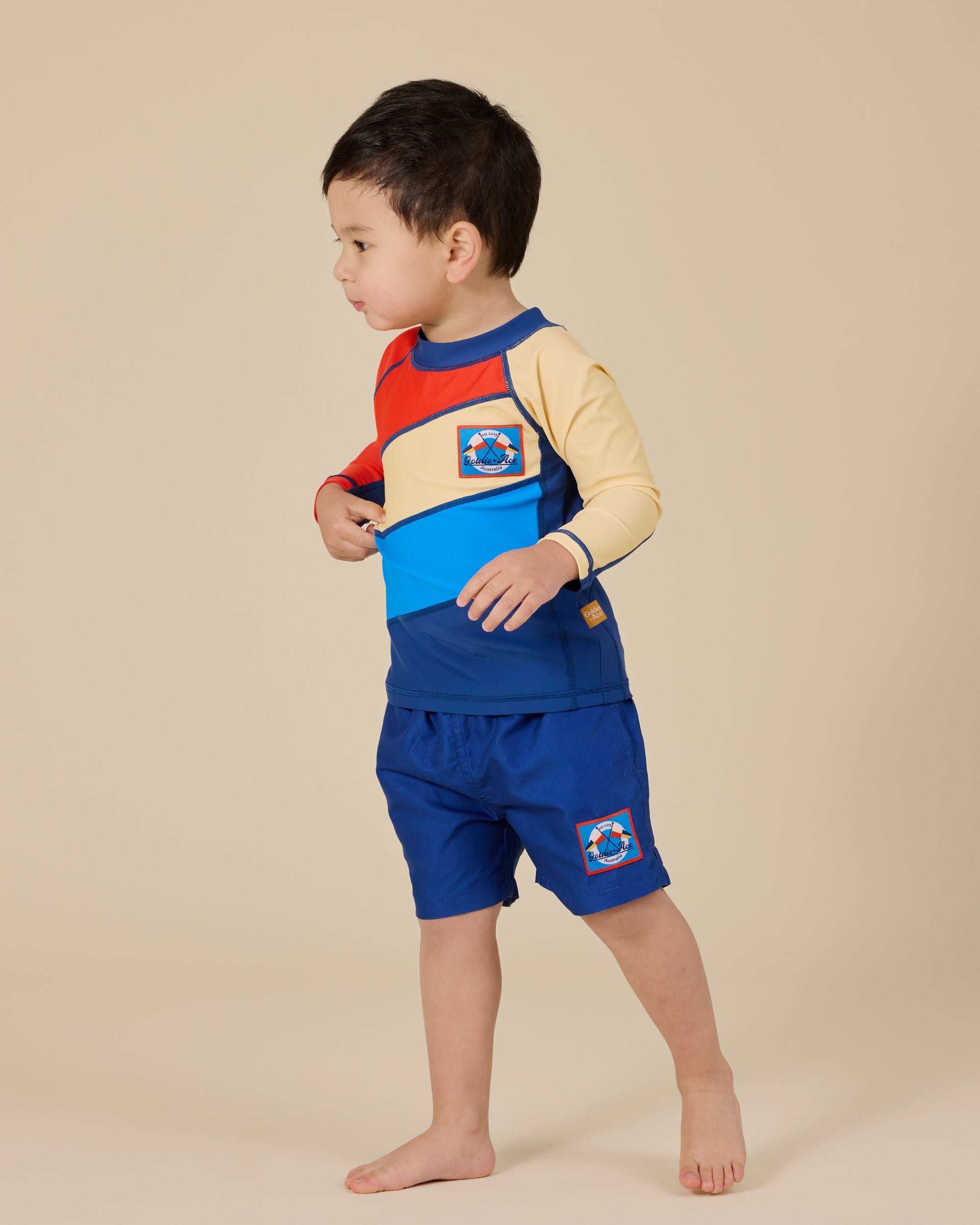 Goldie & Ace Nautical Flash Rashguard