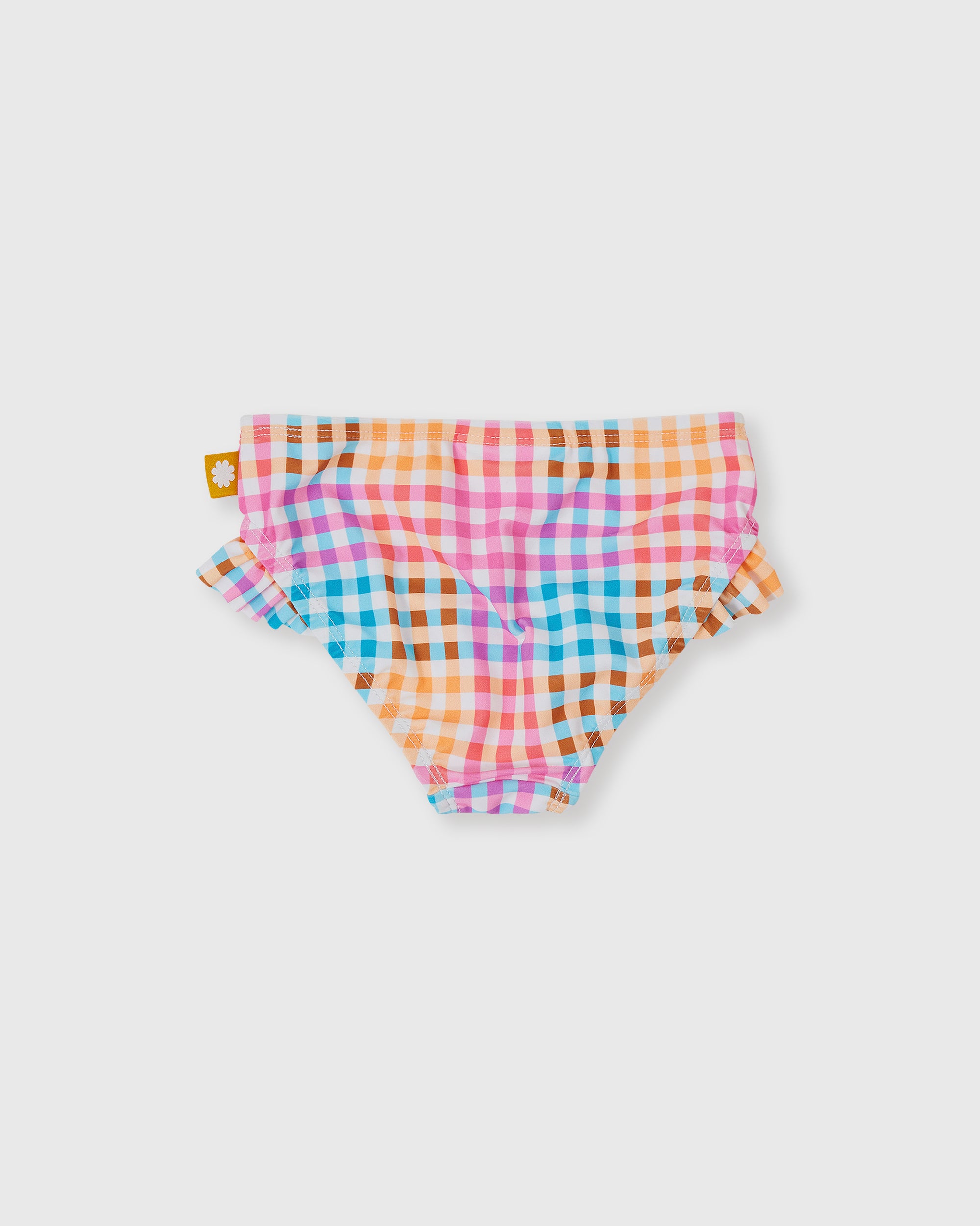 Goldie & Ace Gingham Daisy Bikini Bottom