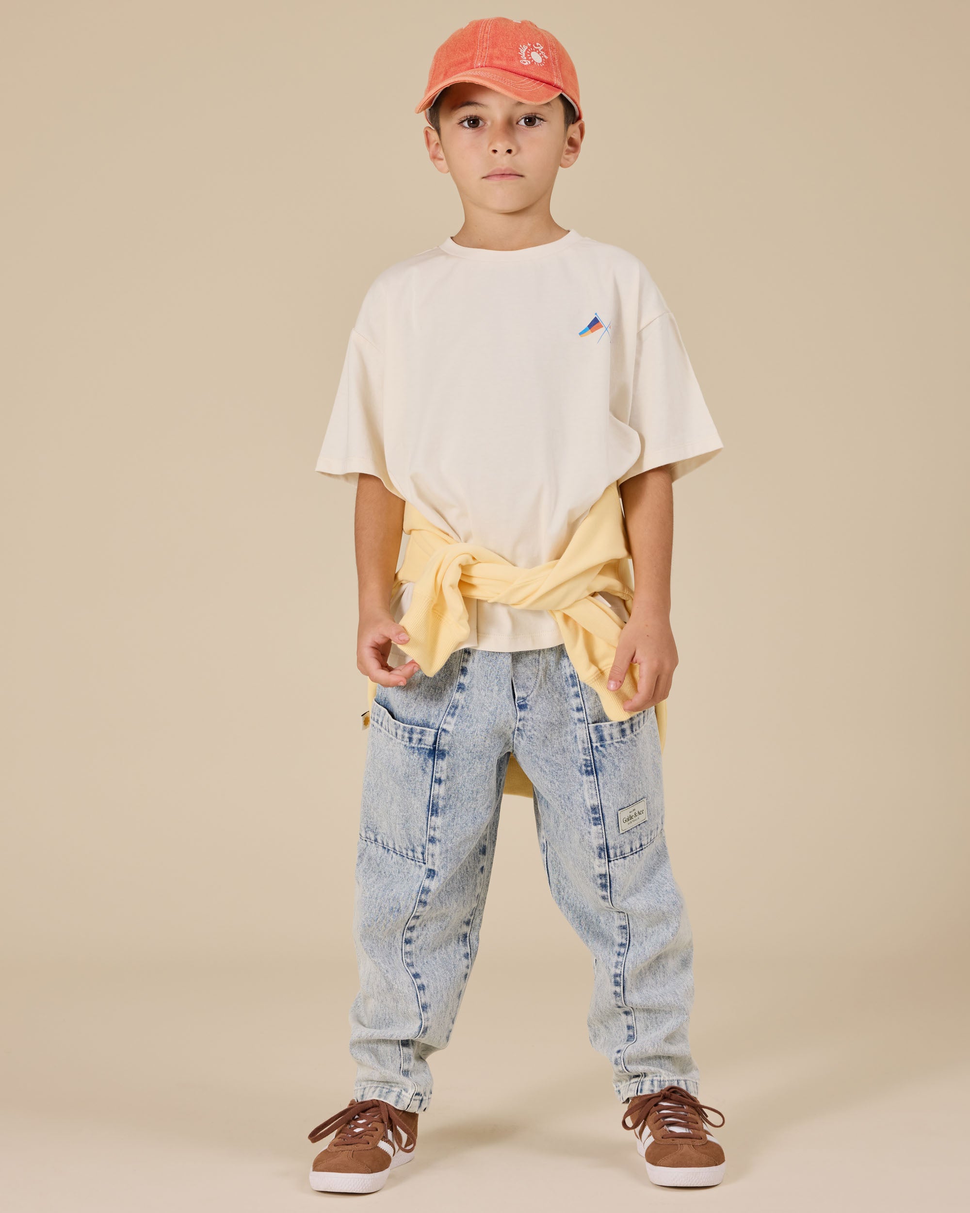 Goldie & Ace Nautical Flag Oversized Tshirt