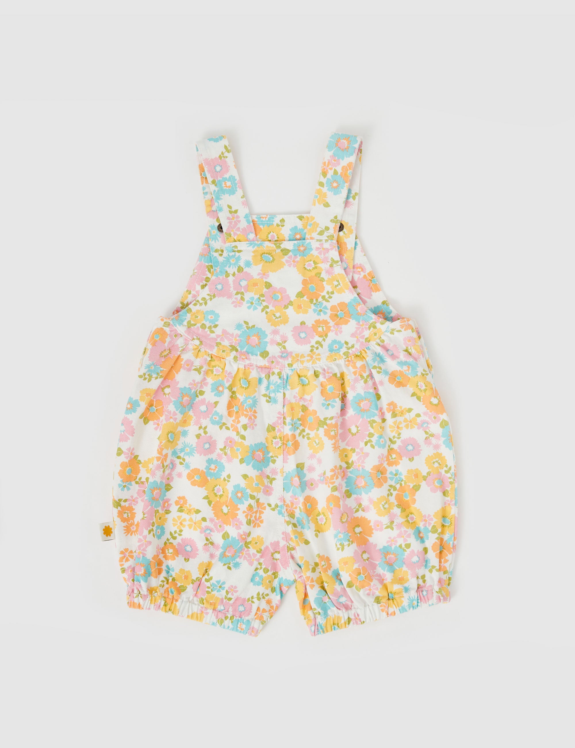 Goldie & Ace - BESSIE BUBBLE SHORTALLS FLOWER CHILD
