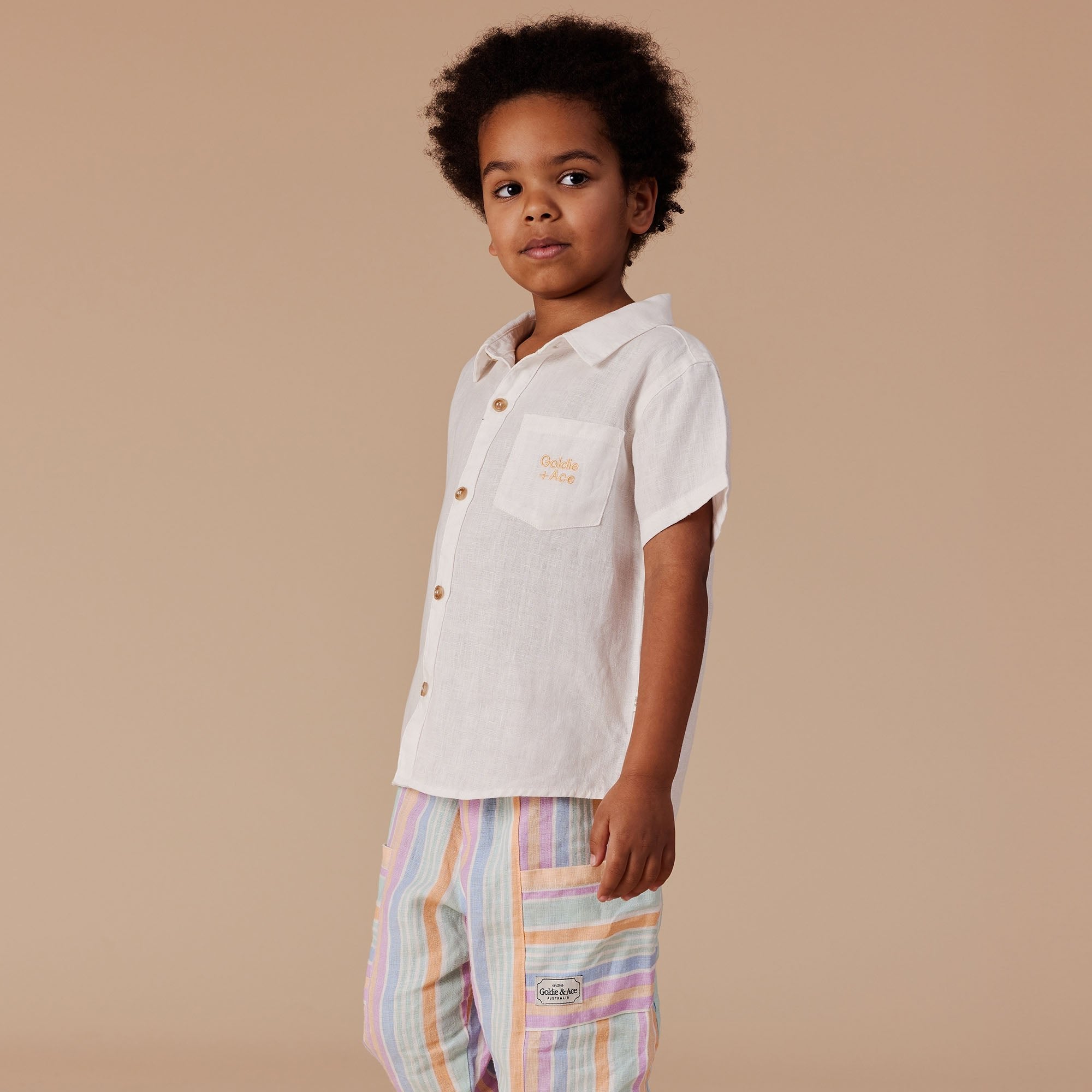 Goldie & Ace - HOLIDAY LINEN SHIRT