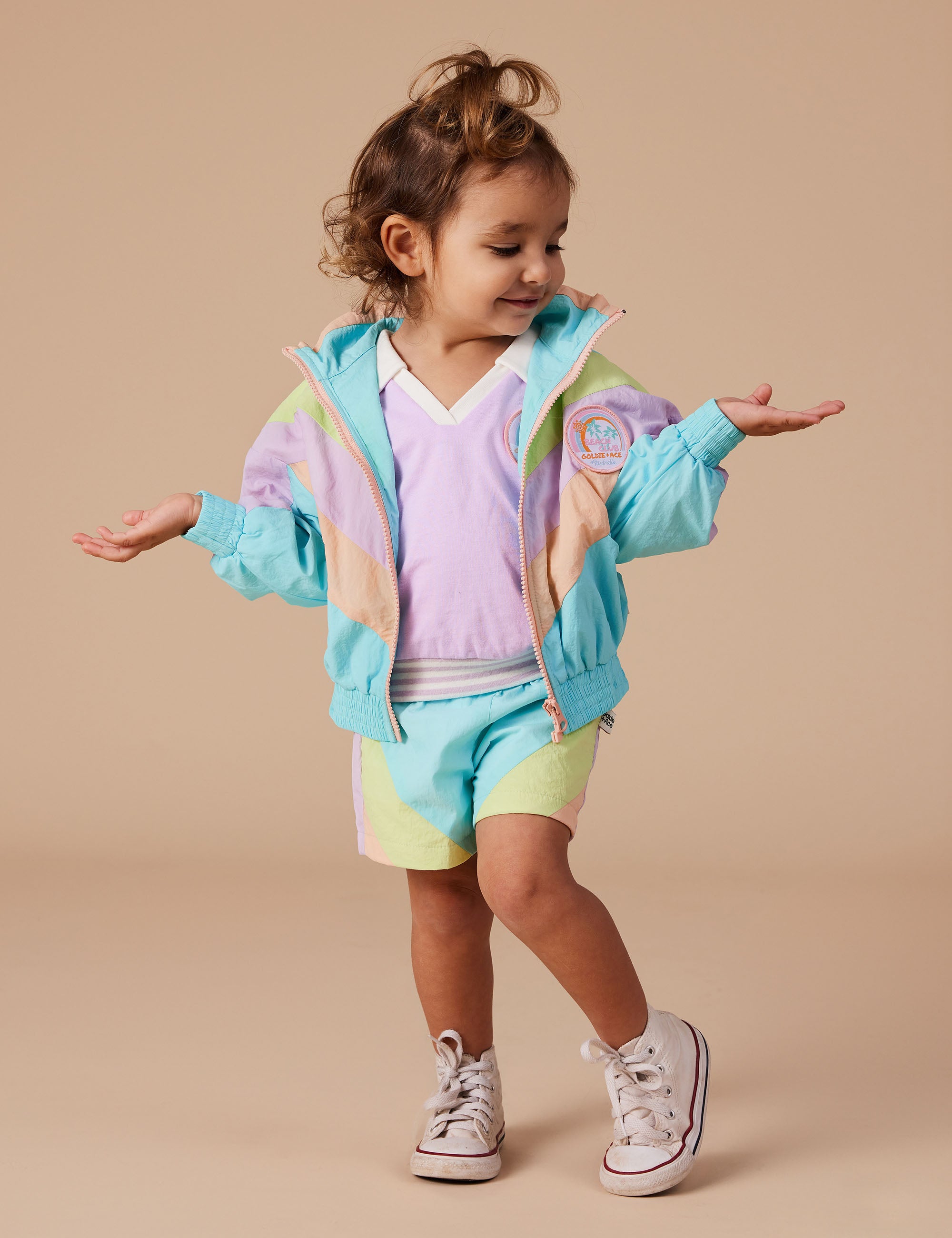 Goldie & Ace -RETRO LIGHTWEIGHT SPORTY SHORTS