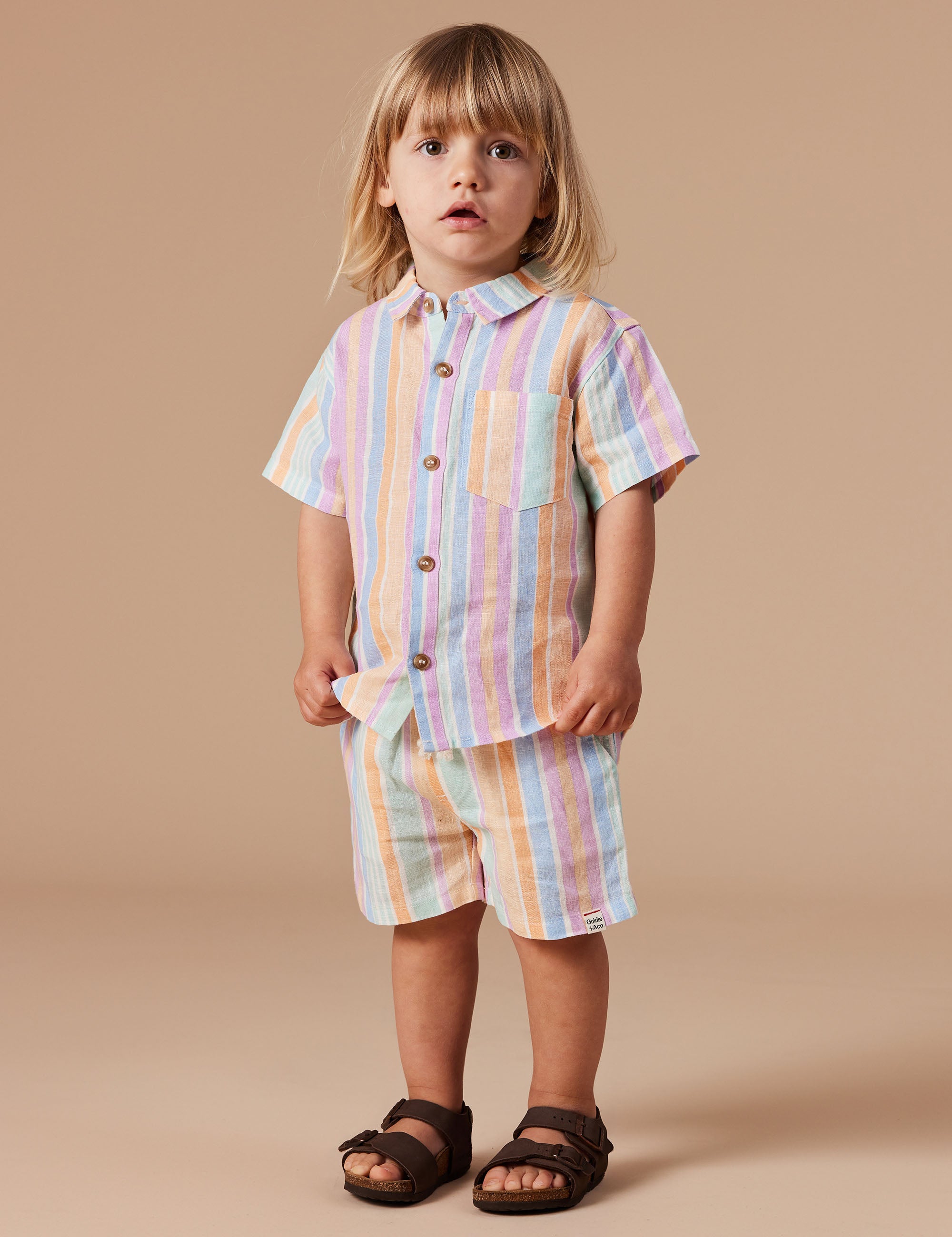 Goldie & Ace - NOAH LINEN SHORTS