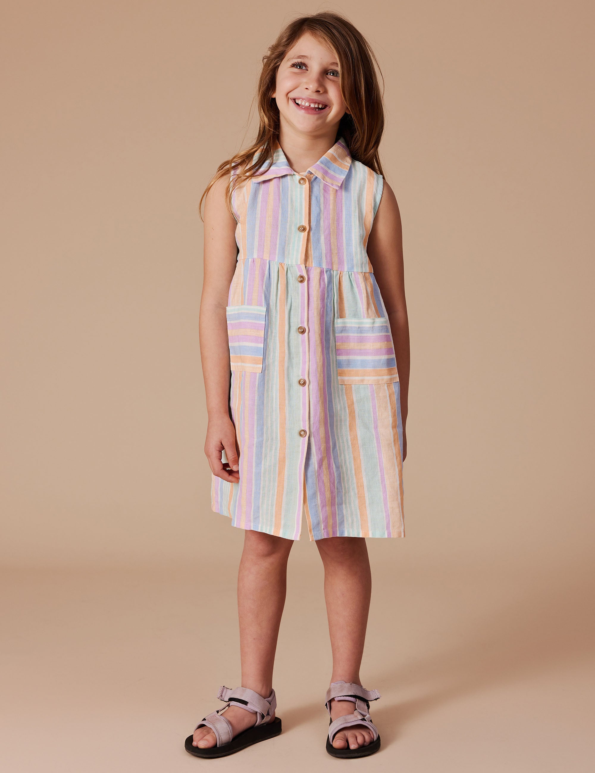 Goldie & Ace - RUDY LINEN DRESS