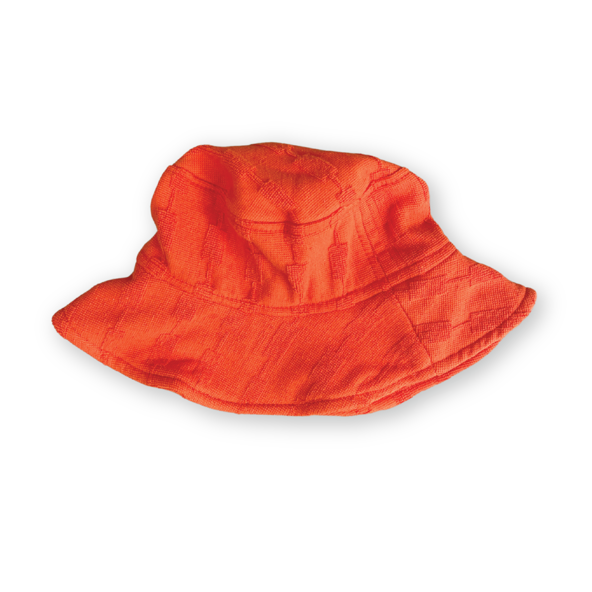 Grown Terry Bucket Hat - Rosso
