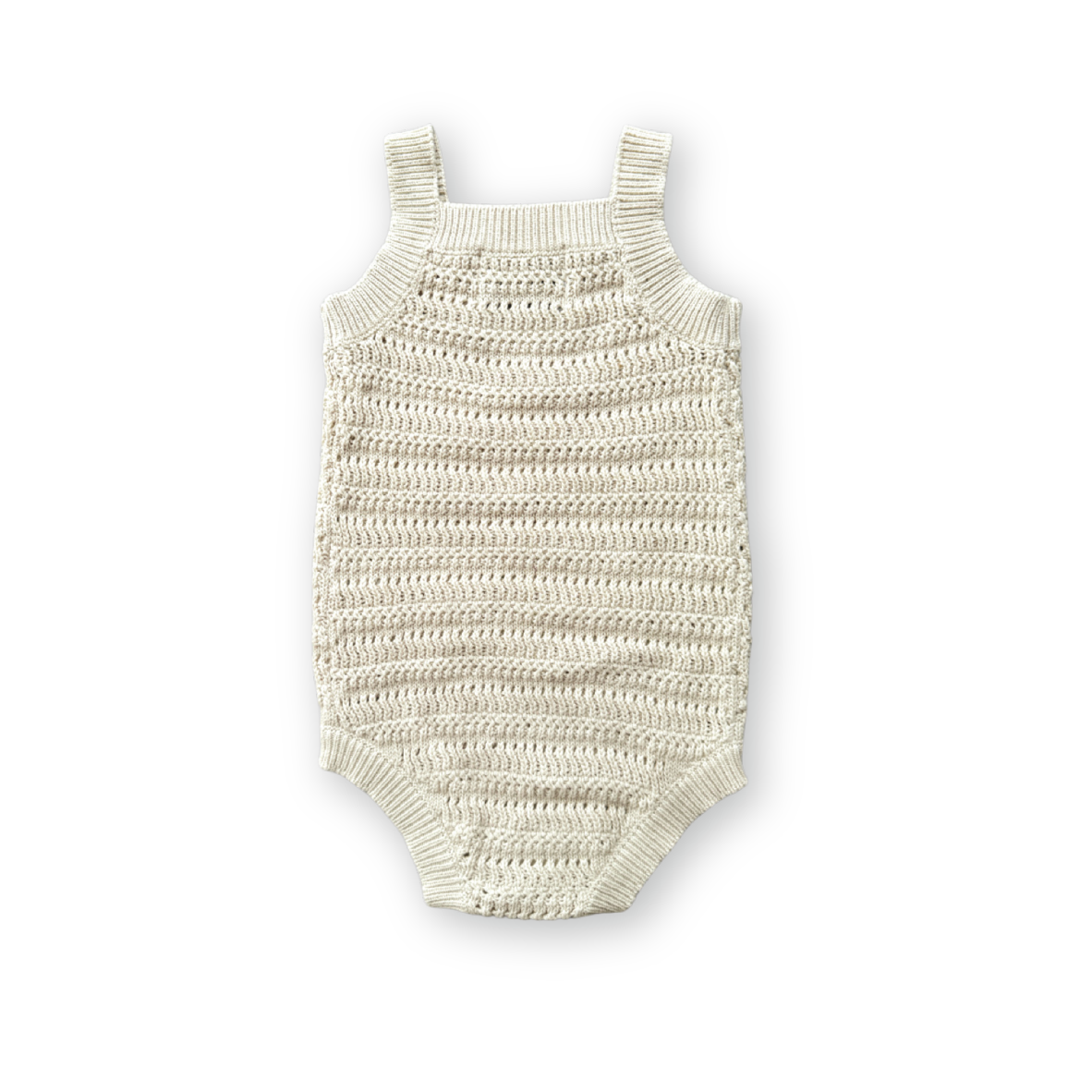 Grown Knitted Organic Singletsuit - Dune