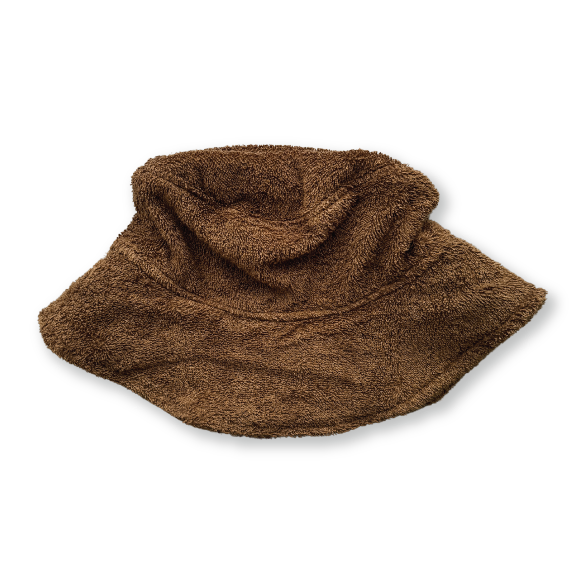 'Fishing Club' Terry Bucket Hat - Mud
