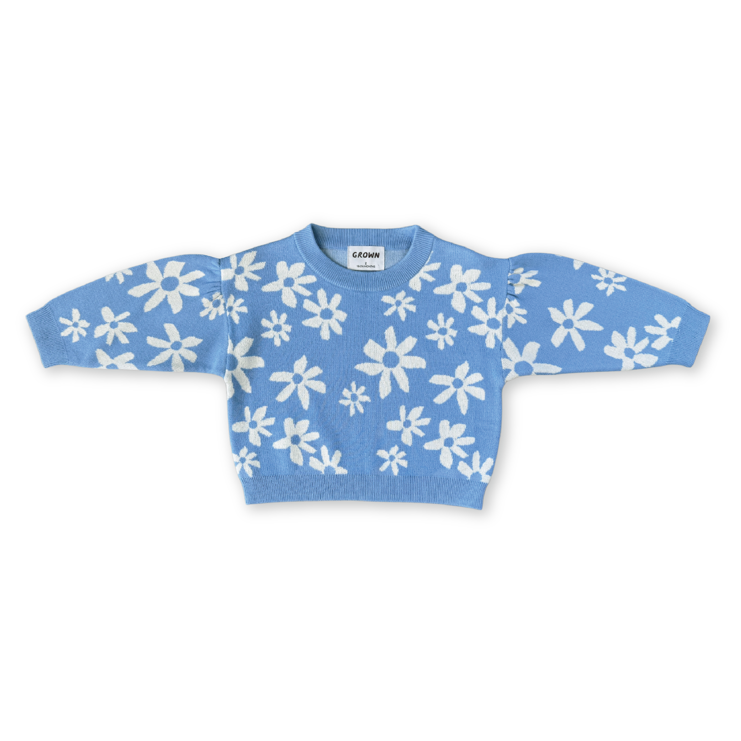 Grown Organic Wild Flower Knit Pull Over