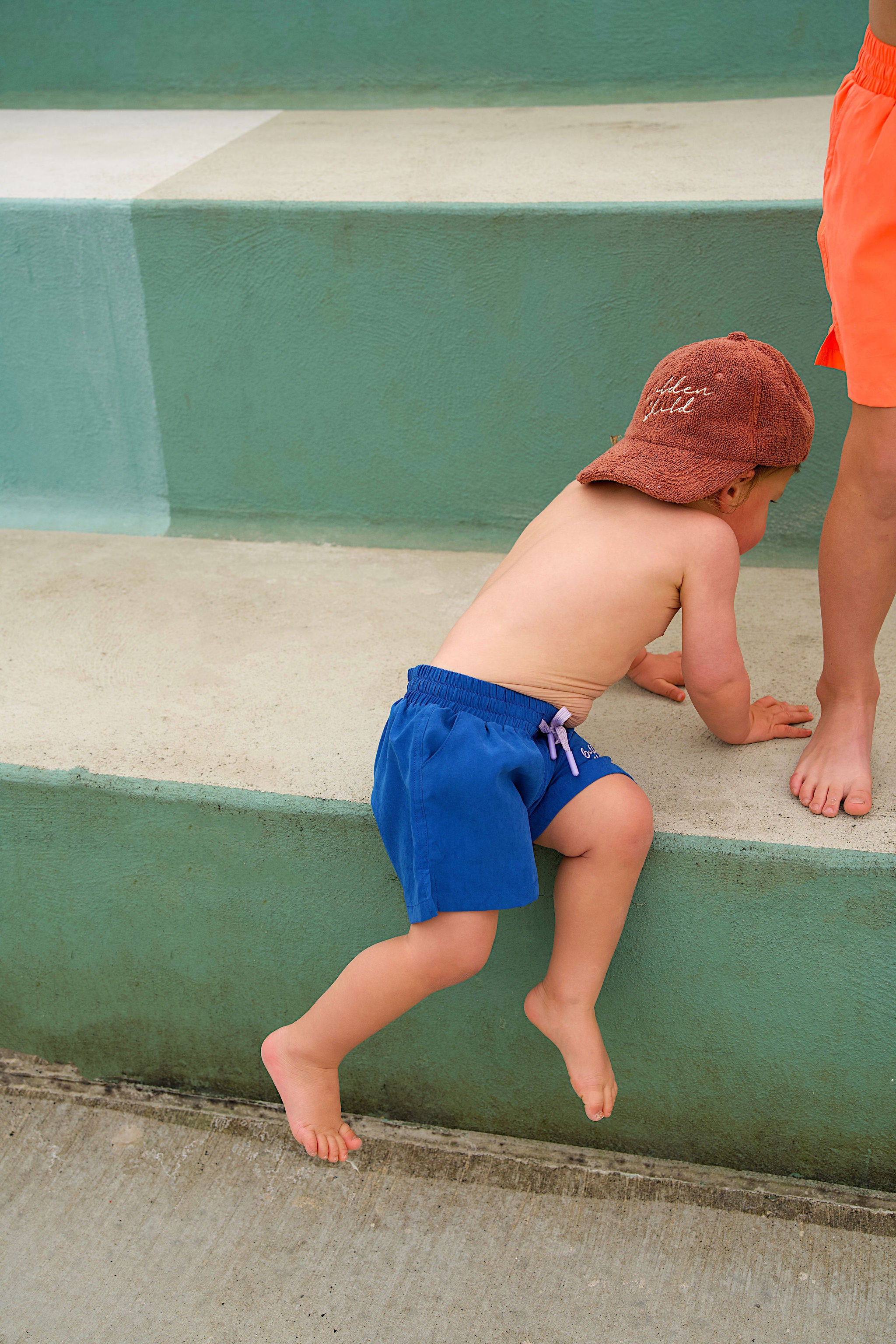 Golden Child Board Shorts - Electric