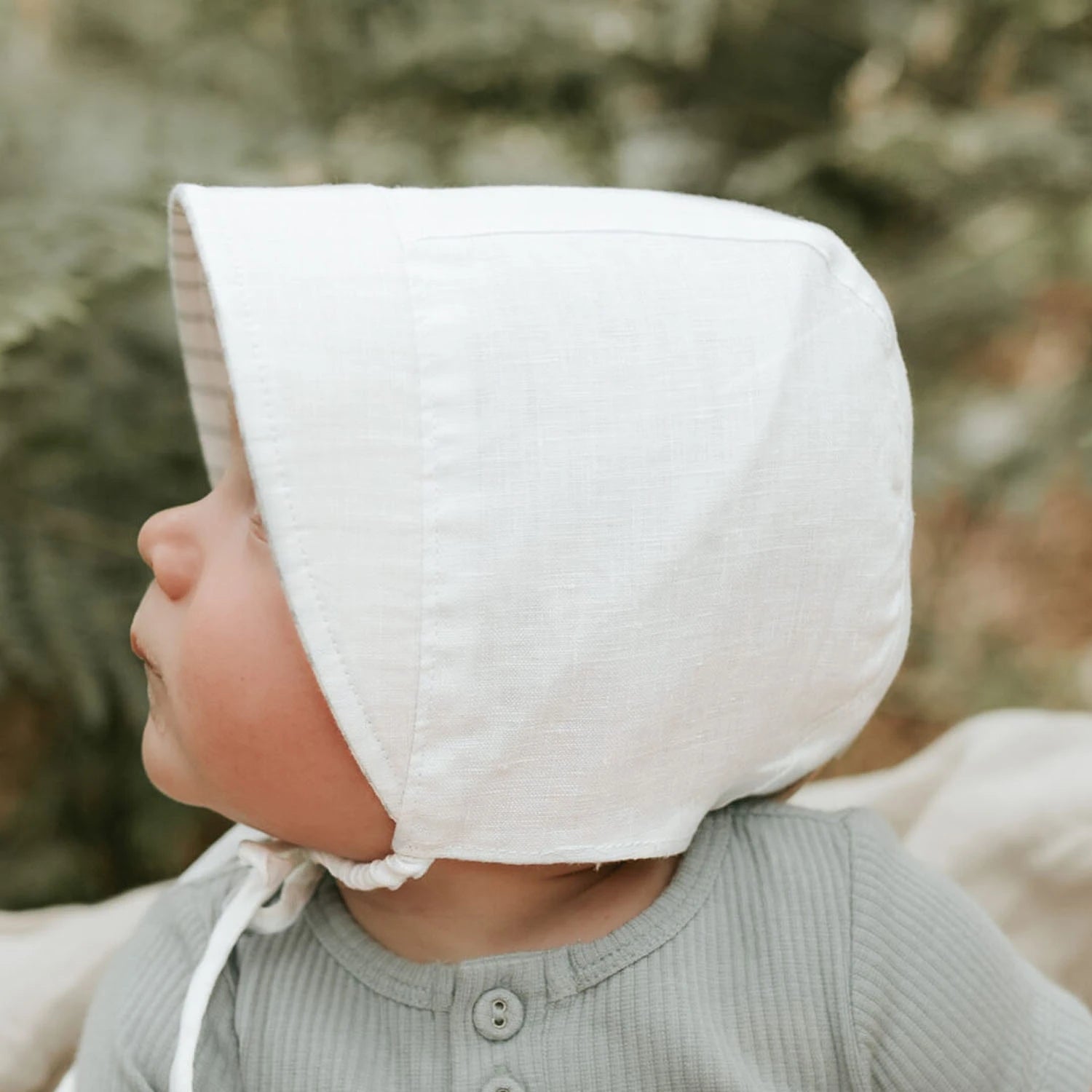 Bedhead Hats Seeker Reversible Sun Bonnet- Finley/Blanc