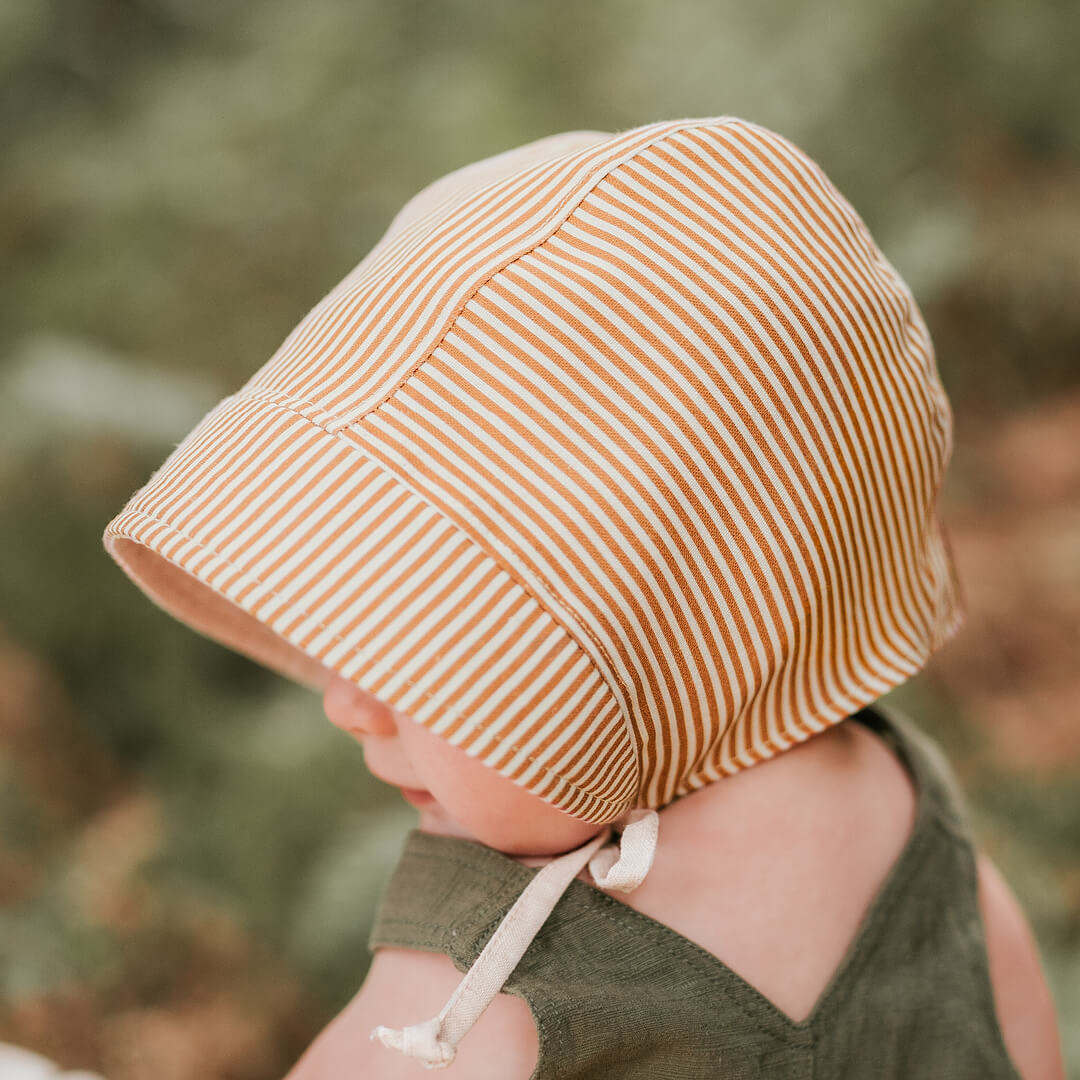Bedhead Hats Seeker Reversible Sun Bonnet- Frankie/Flax
