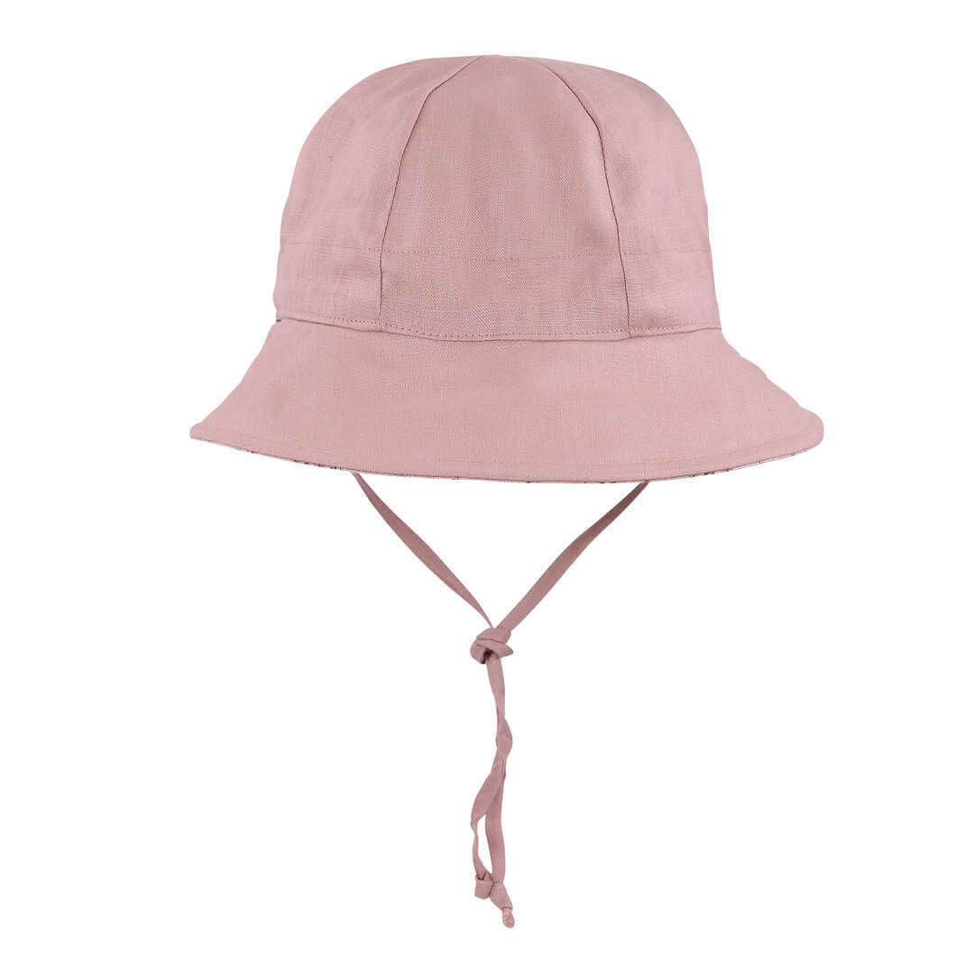 Bedheads 'Wanderer' Girls Reversible Panelled Bucket Sun Hat - Ramble / Rosa