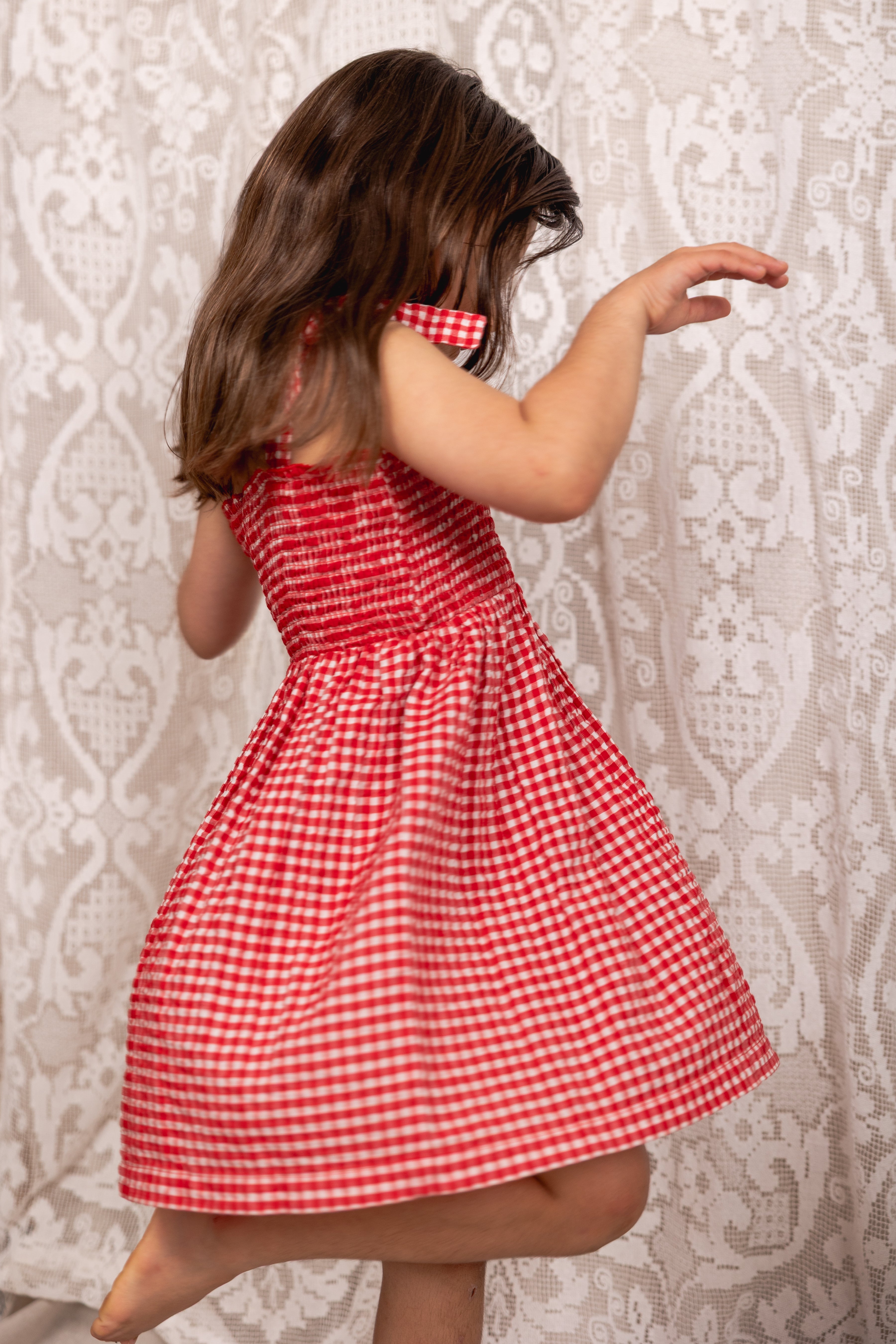 Alex & Ant Bella Dress - Red Gingham