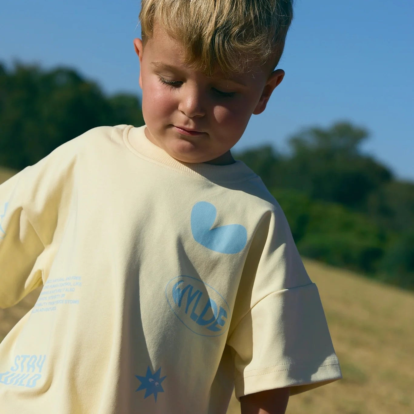 Wylde the Label Lemon Sky Set (Short & Tee)