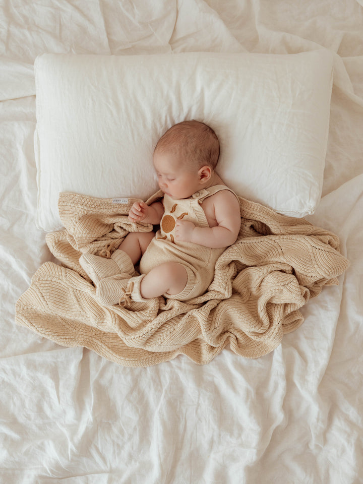 Ziggy Lou Biscotti Fleck Blanket