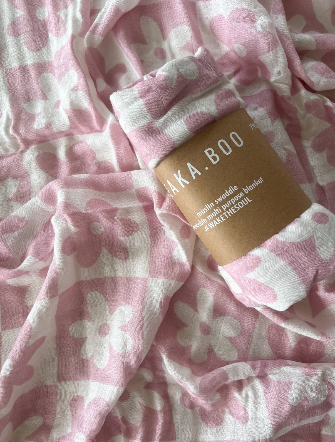 Seaka Boo Wrap Bamboo/ Cotton- Pink Soil