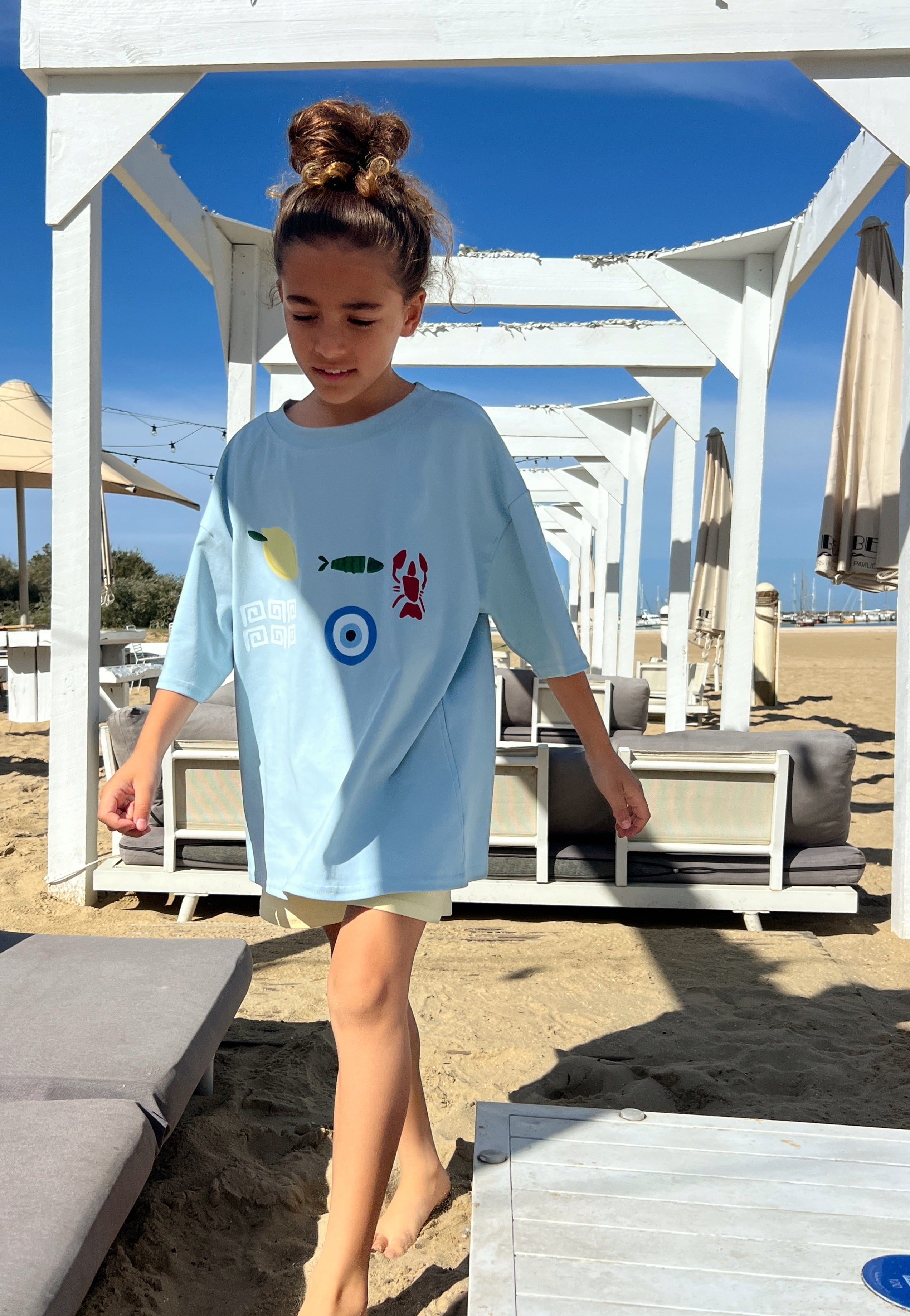 Sky & Bleu Euro Summer Tee