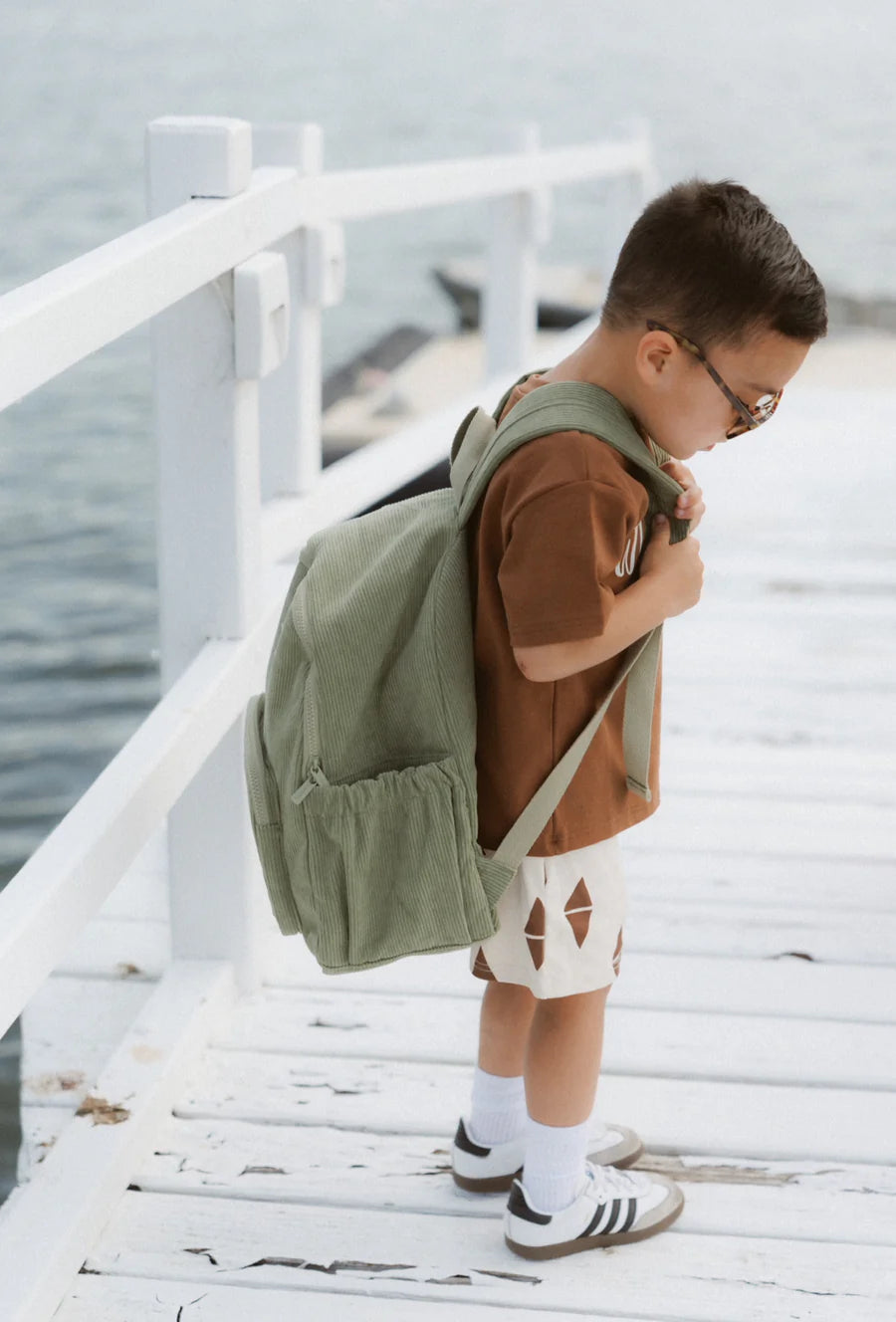 Zada Sol Wild Card Tee – Chocolate