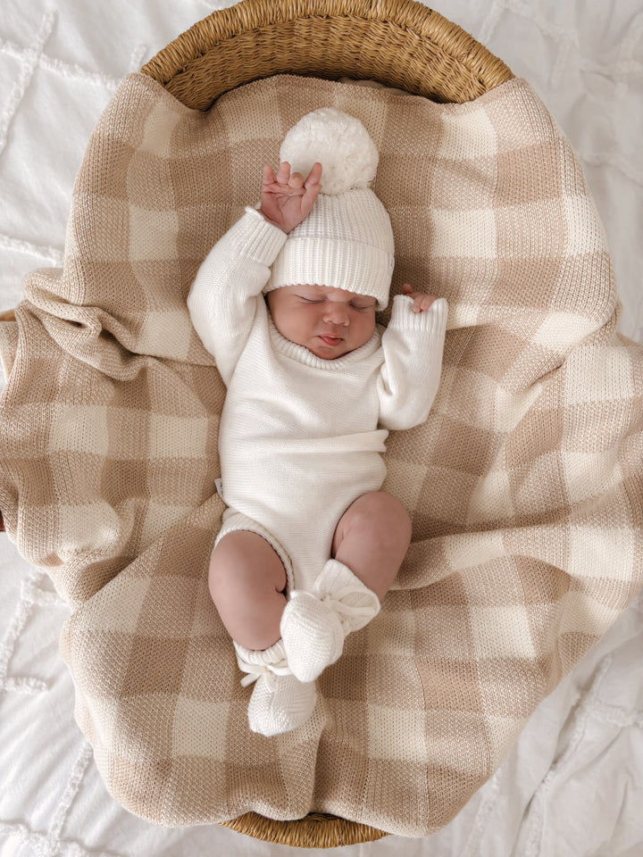 Ziggy Lou Gingham Blanket