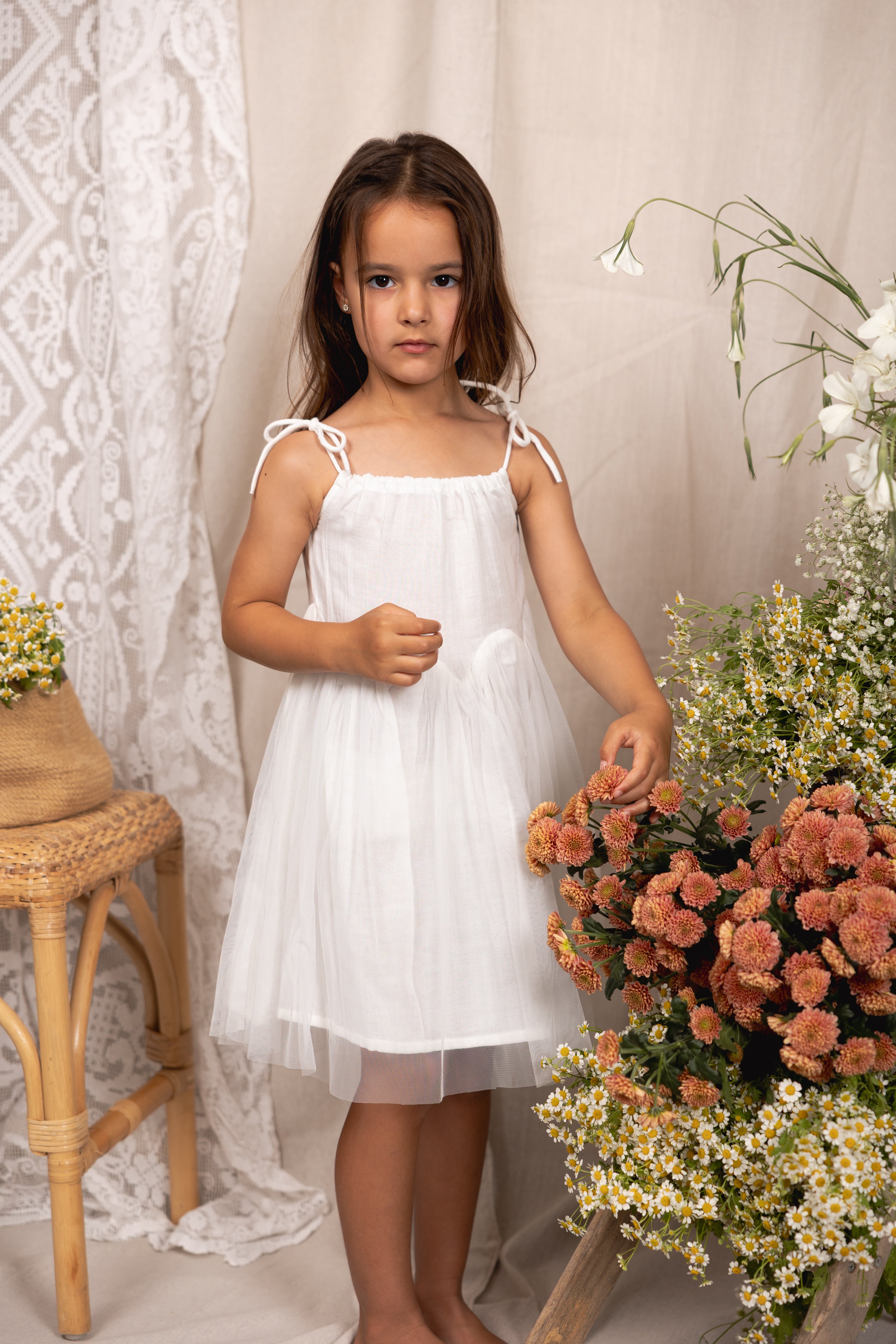 Alex & Ant Nina Tutu Dress- White