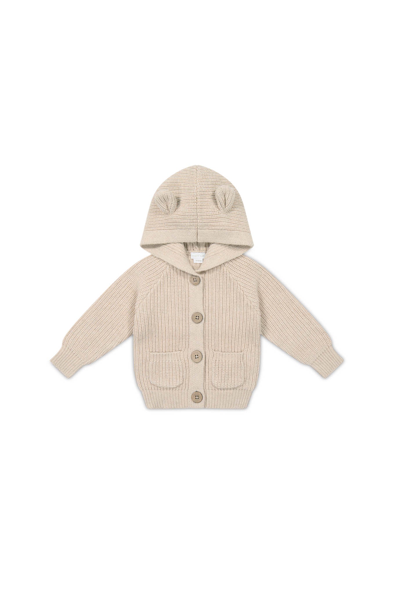 Jamie Kay Humphrey Knitted Cardigan - Oatmeal Marle Fleck