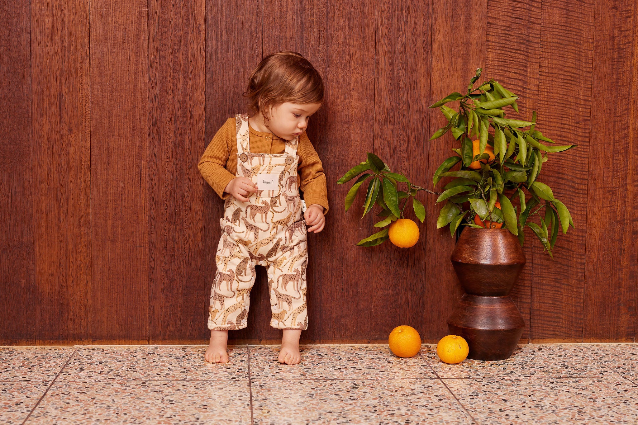 Kapow Kids Rajah Fleece Overalls