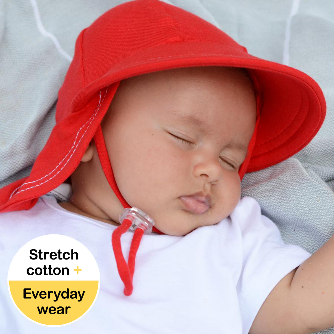Bedhead Legionnaire Hat with Strap - Red