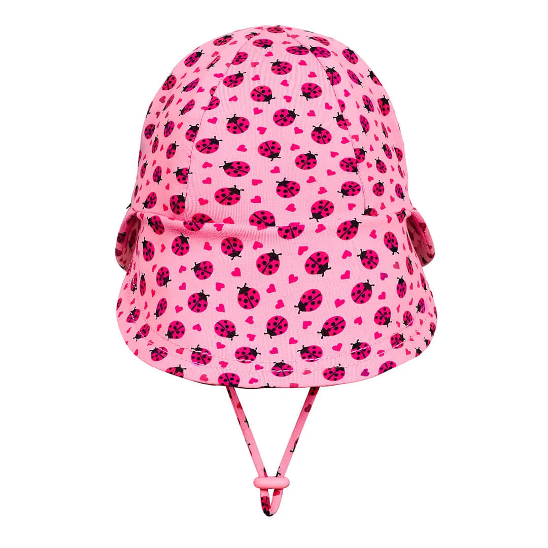 Bedhead Legionnaire Flap Sun Hat - Lady Bug