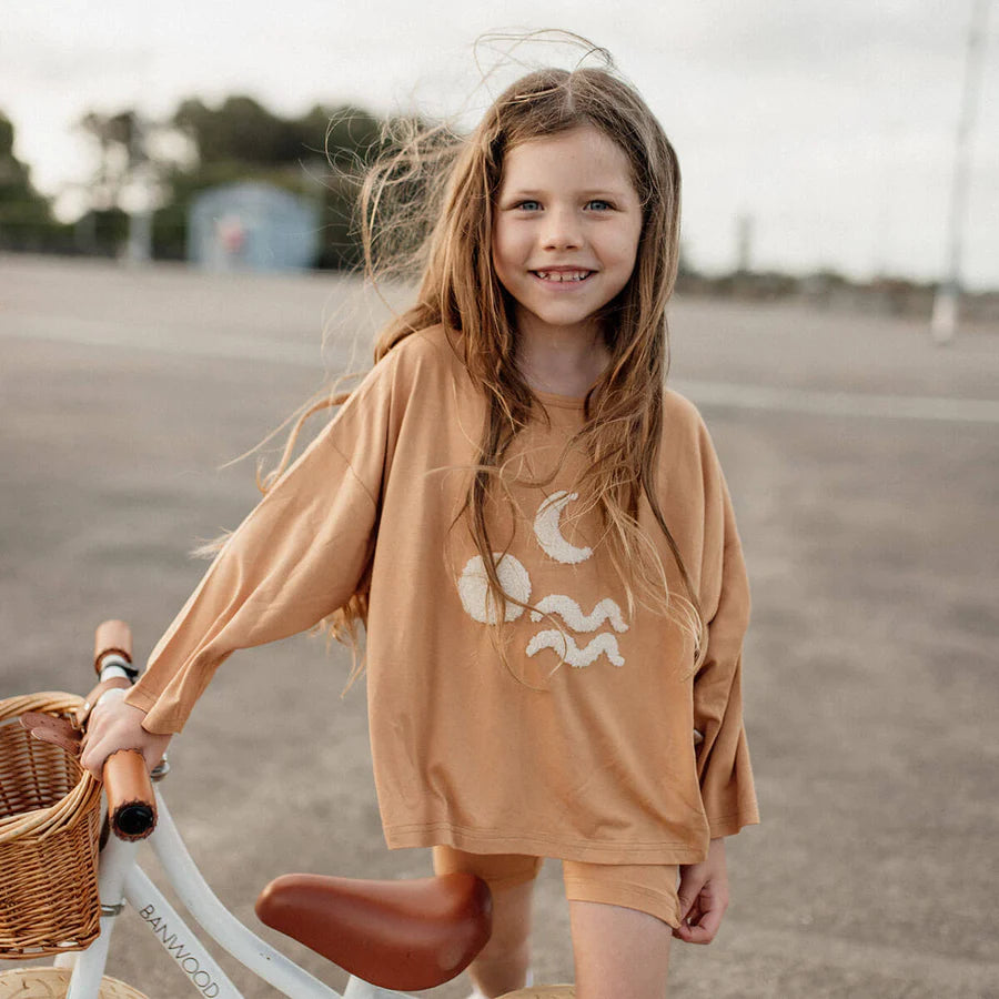 Bam Loves Boo Luna Long Sleeve Tee