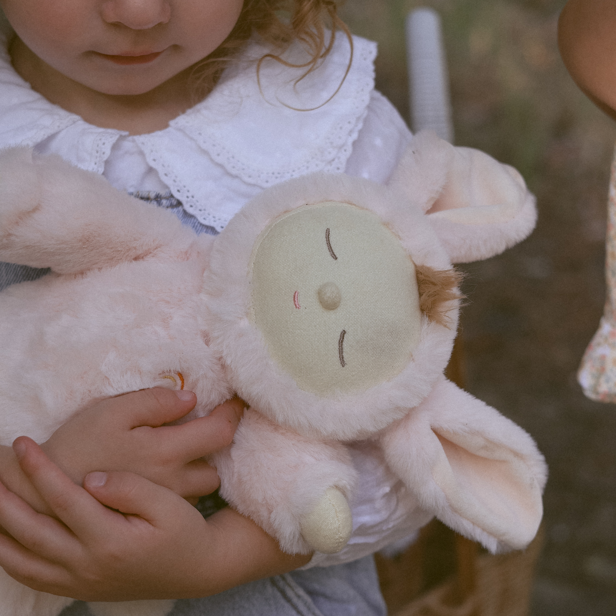 Olli Ella Lullaby Cozy Dinkum Bunny Moppet Pink