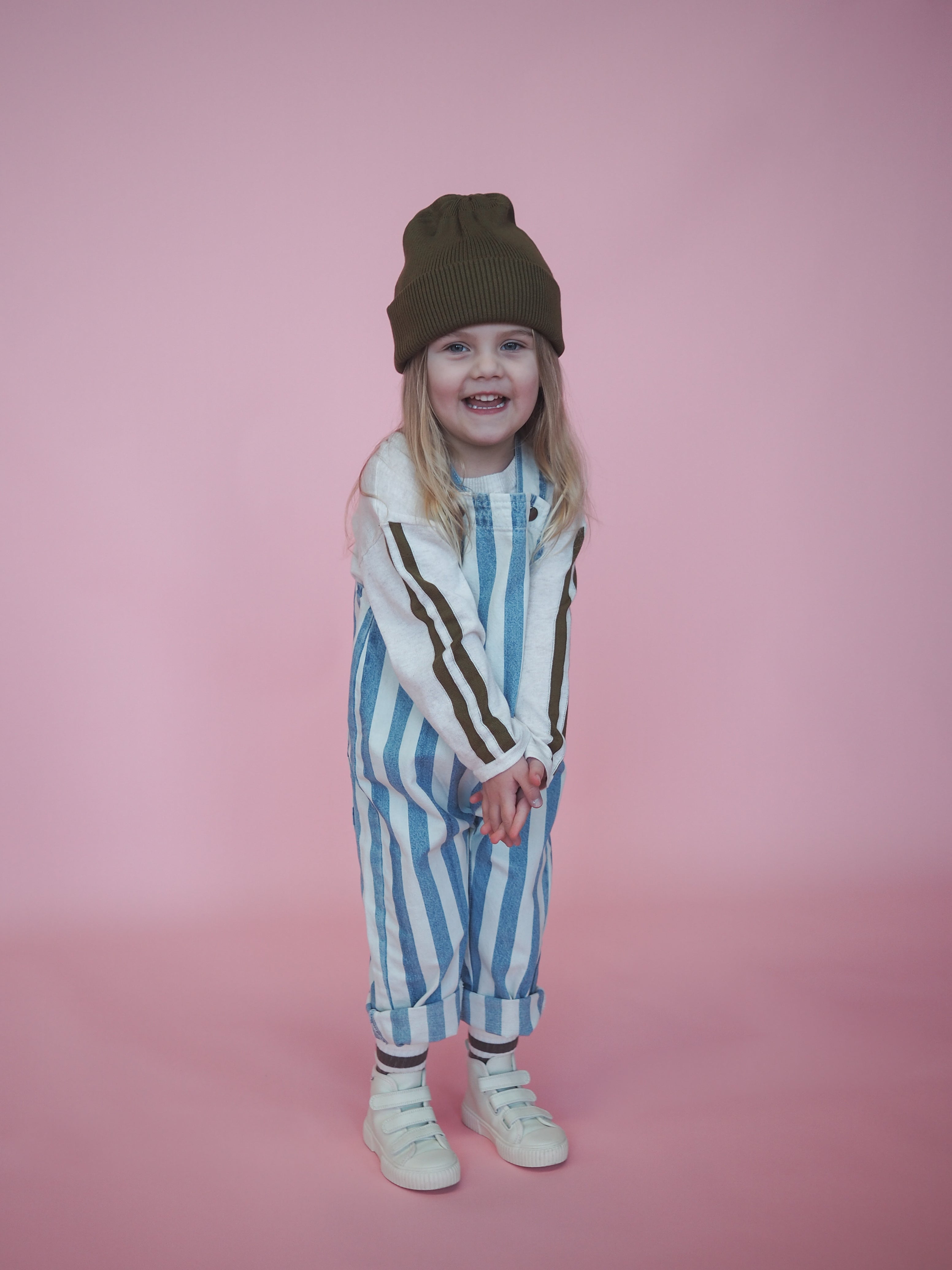 Grown Long Sleeve Stripe Tee