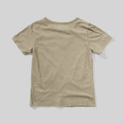 Munster Kids Logo EMB SS Tee Mineral -Dusty OLIVE