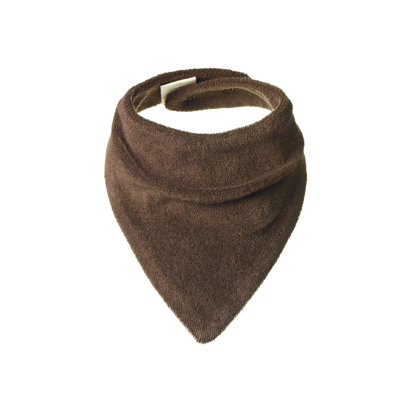 Nature Baby Triangle Terry Bib - Pinecone